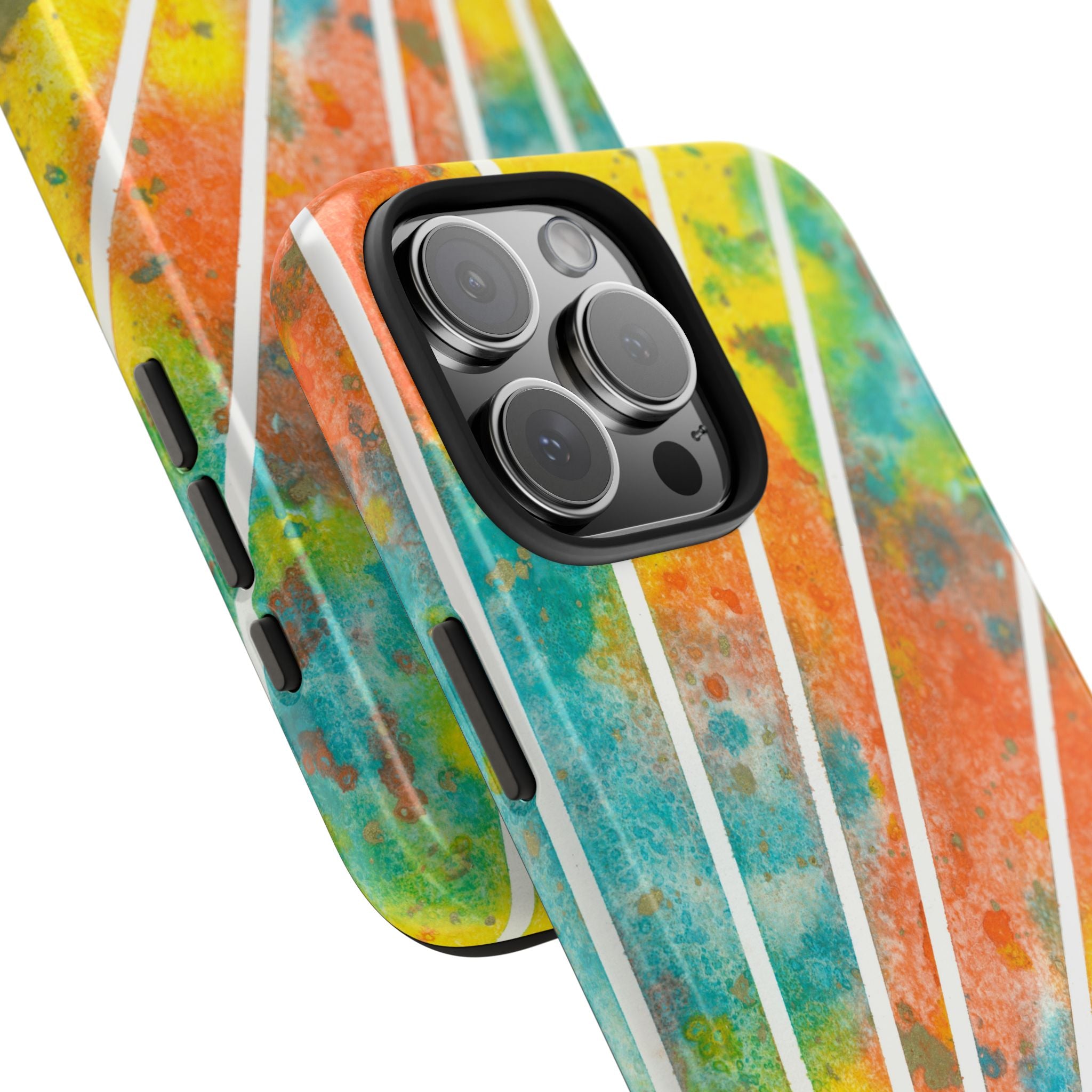 Tough Phone Case - All iPhones and Samsung Galaxys - Exciting Abstract Design #101 Your Energy Radiates