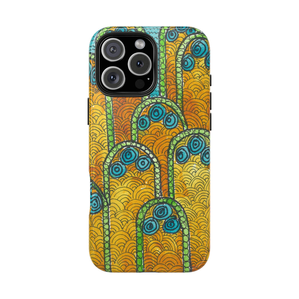 Tough Phone Case - All iPhones and Samsung Galaxys - Exciting Abstract Design #87 Belgrade Impressions - Serbia