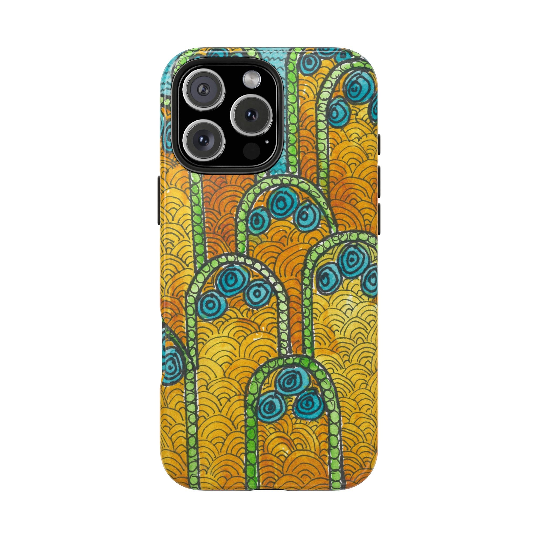 Tough Phone Case - All iPhones and Samsung Galaxys - Exciting Abstract Design #87 Belgrade Impressions - Serbia