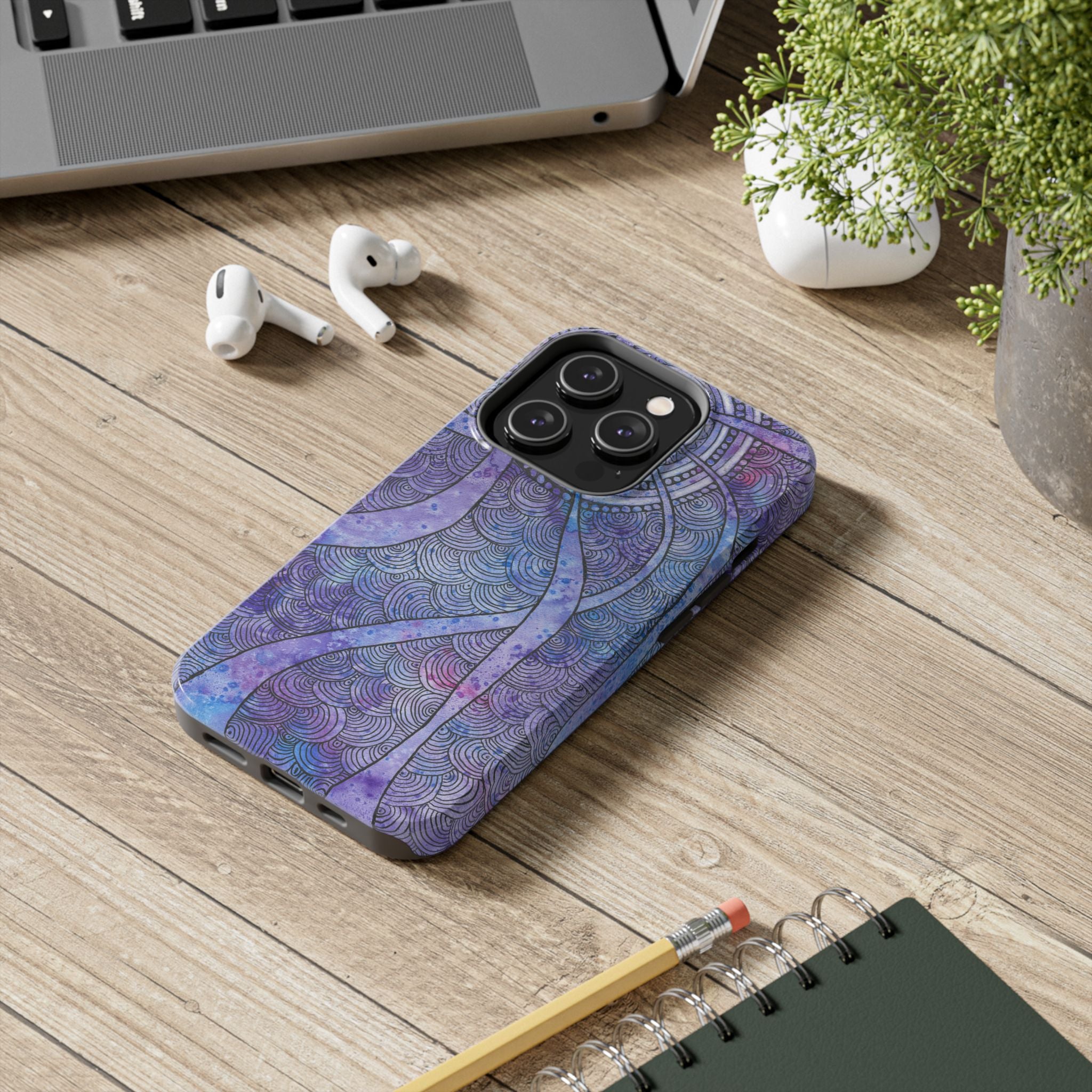 Tough Phone Case - All iPhones and Samsung Galaxys - Exciting Abstract Design #56 The Way Home