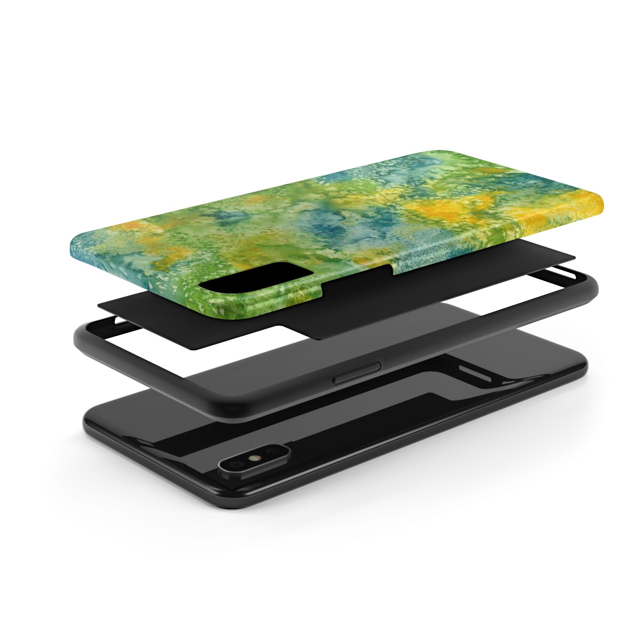 Tough Phone Case - All iPhones and Samsung Galaxys - Exciting Abstract Design #52 View From Above