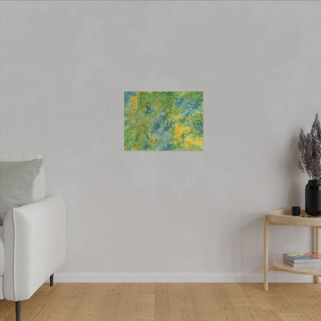Large Colourful Wall Art, Canvas Prints, For Office, Bedroom or Living Room, or Special Gift #52 View From Above