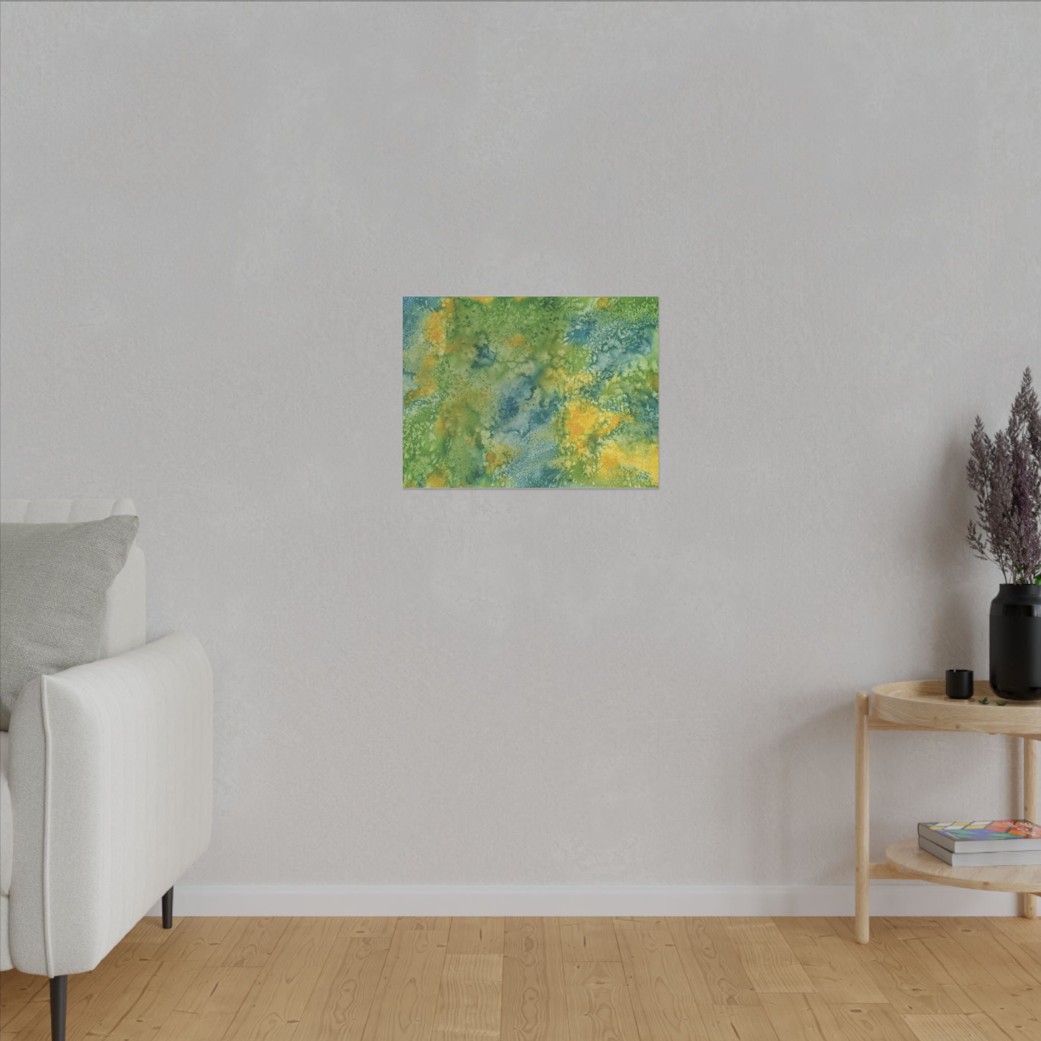 Large Colourful Wall Art, Canvas Prints, For Office, Bedroom or Living Room, or Special Gift #52 View From Above