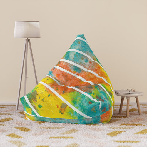 Bean Bag Chair Covers For Indoor & Outdoor - 2 Sizes - Exciting Abstract Design #101 Your Energy Radiates