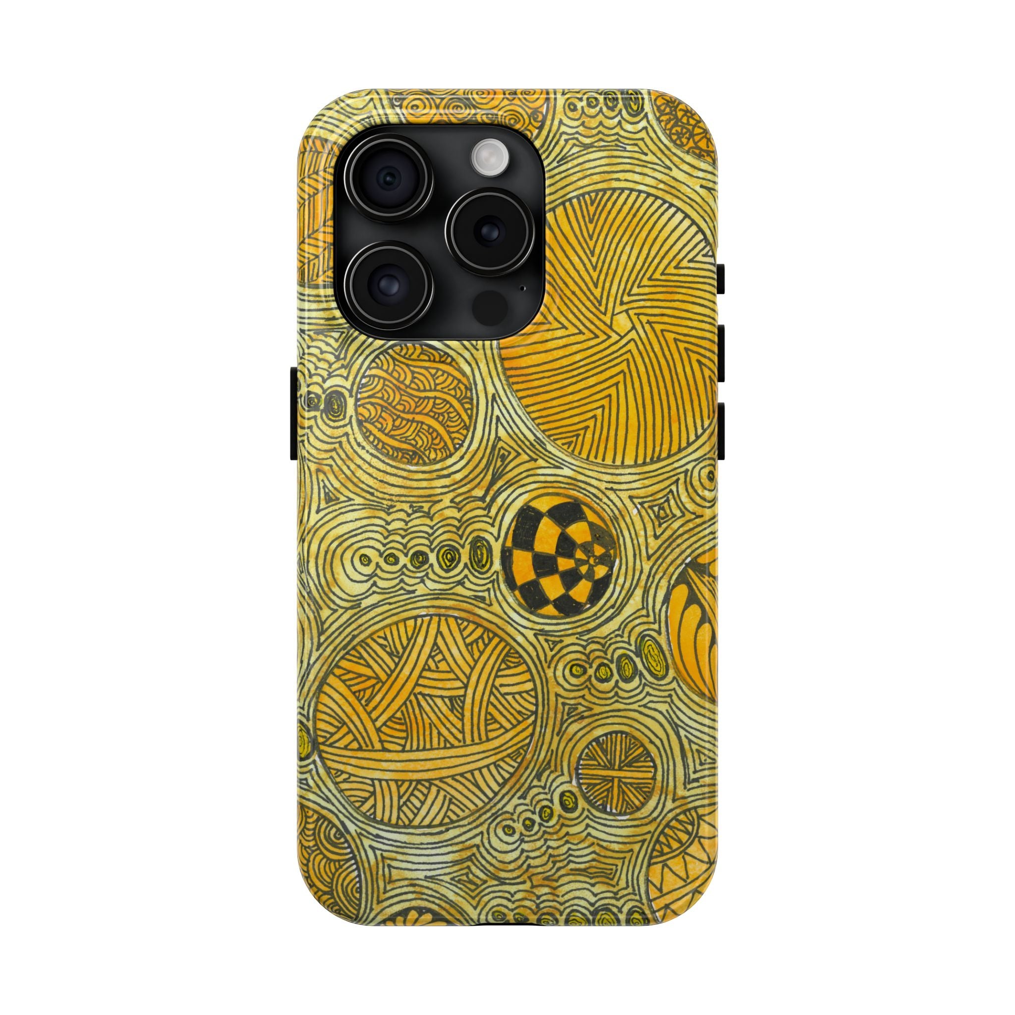 Tough Phone Case - All iPhones and Samsung Galaxys - Exciting Abstract Design #38 The Conversationalist
