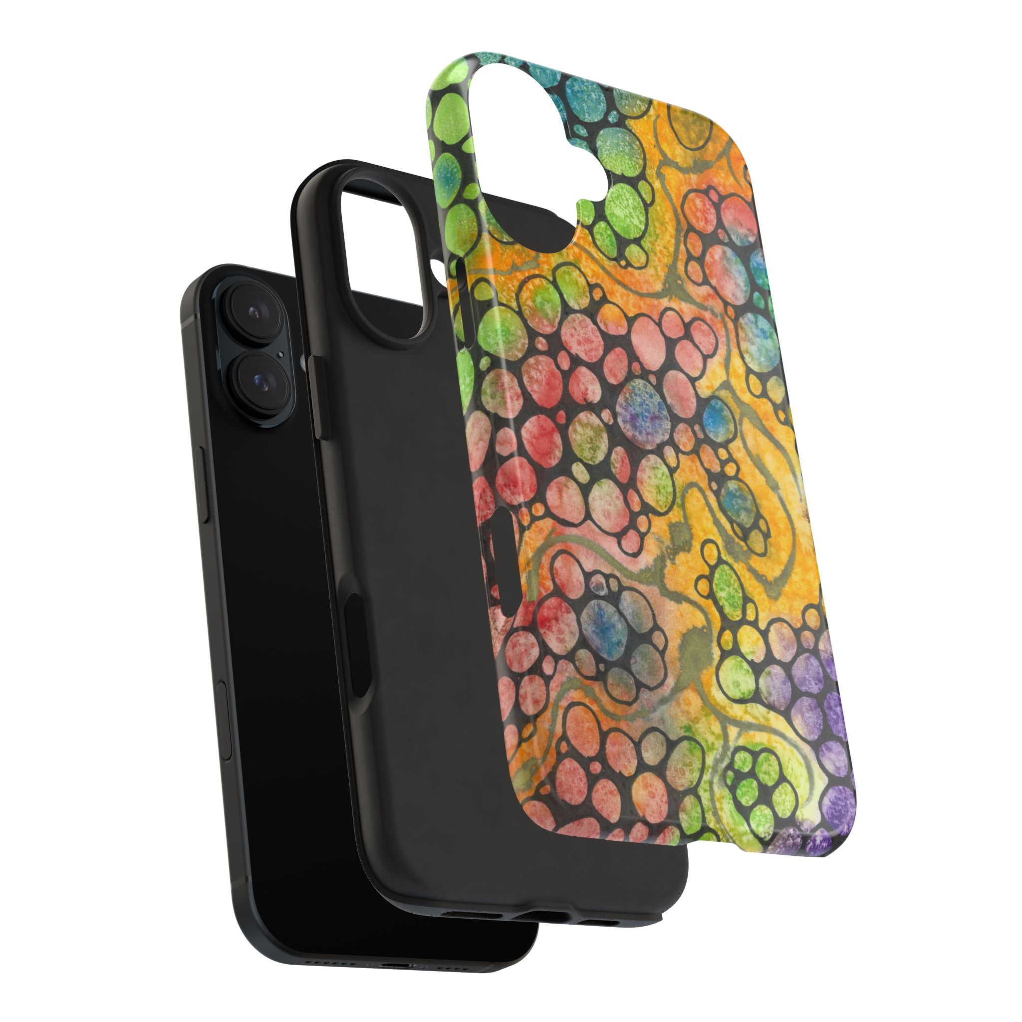Tough Phone Case - All iPhones and Samsung Galaxys - Exciting Abstract Design #77 River Of Dreams