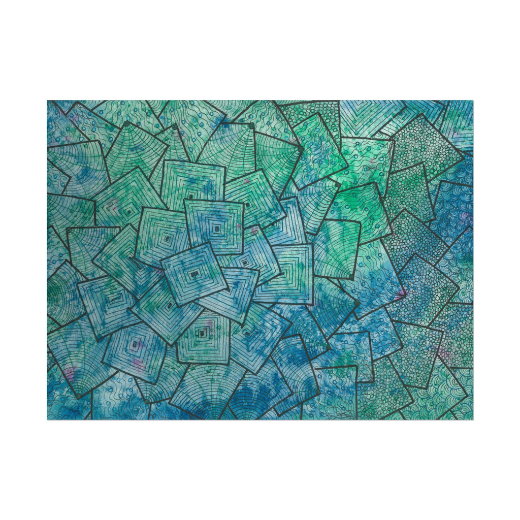 Large Colourful Wall Art, Posters & Prints, For Office, Bedroom or Living Room, or Special Gift #65 And The Answer Is?