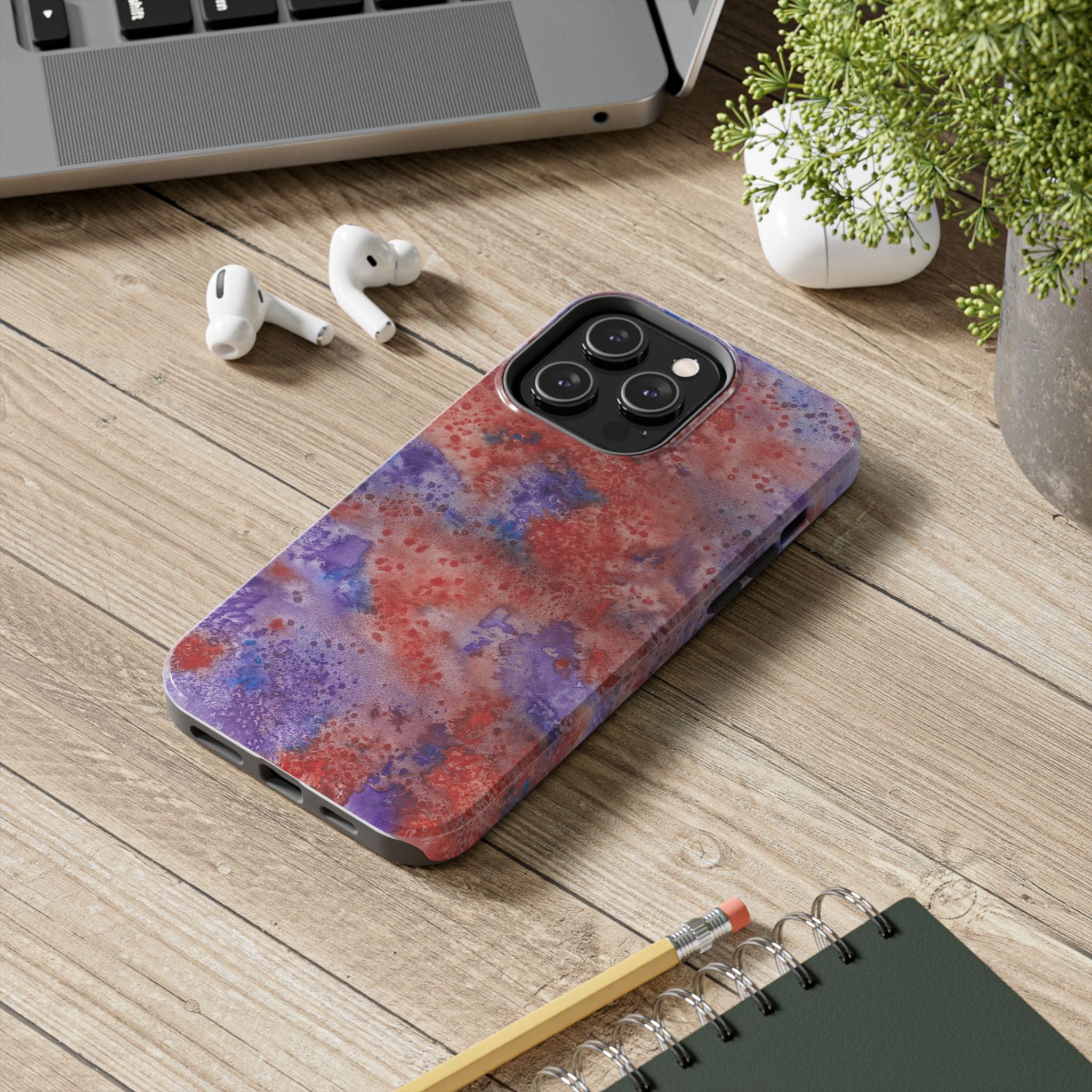 Tough Phone Case - All iPhones and Samsung Galaxys - Exciting Abstract Design #51 In The Beginning