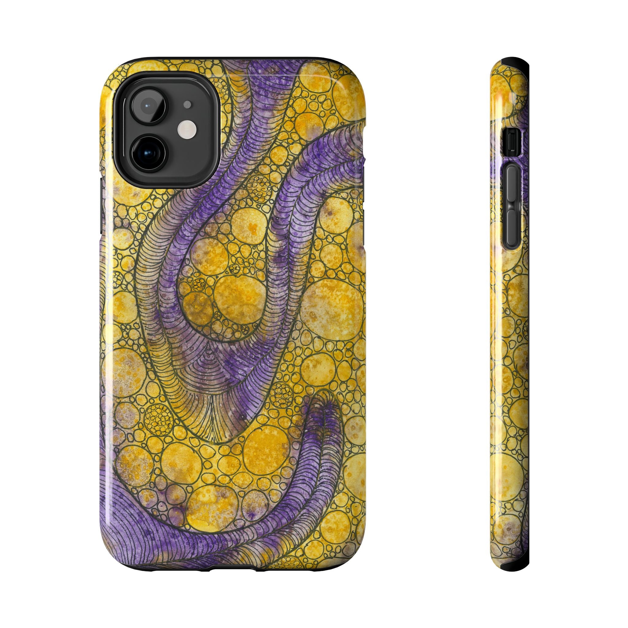 Tough Phone Case - All iPhones and Samsung Galaxys - Exciting Abstract Design #64 Is Now A Good Time?