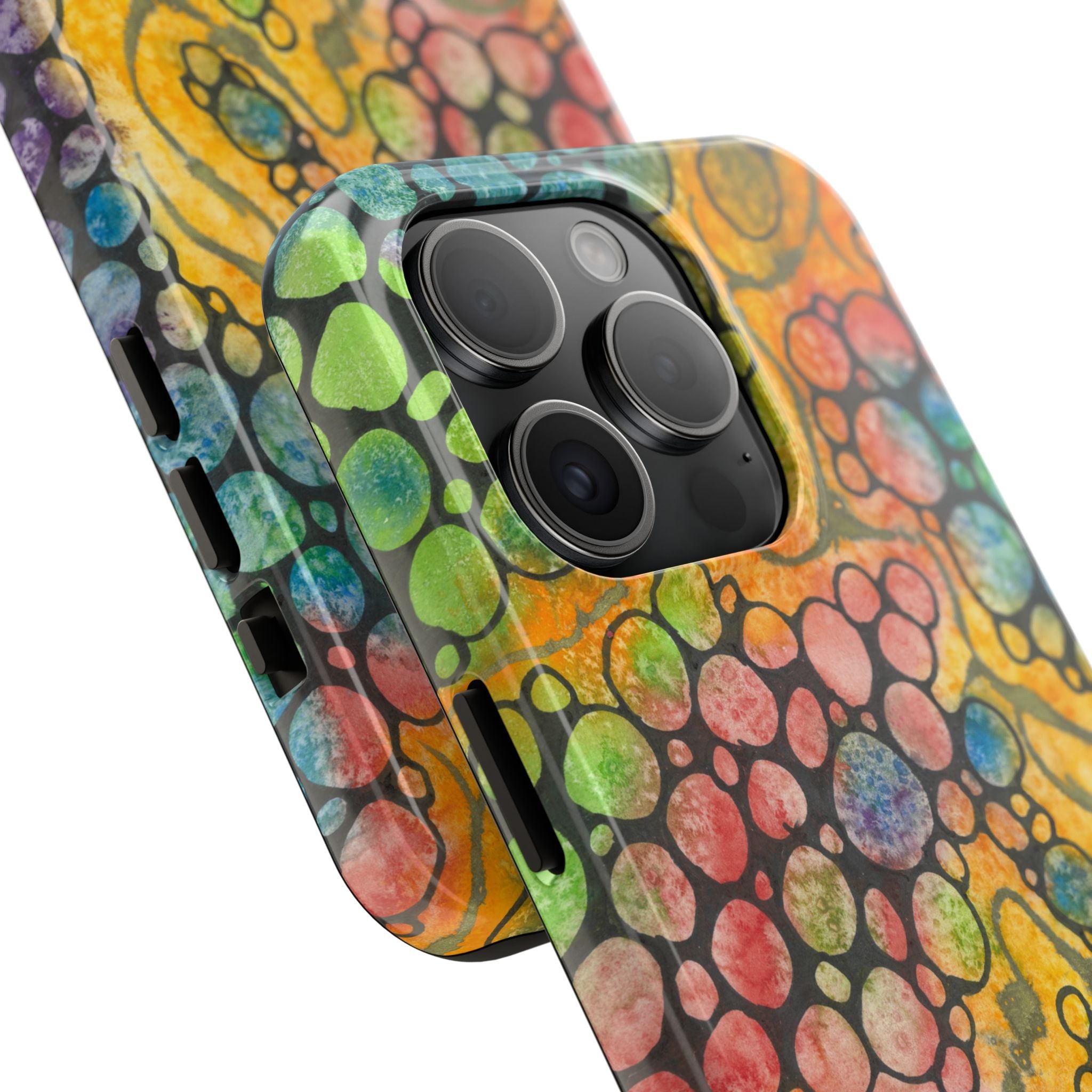 Tough Phone Case - All iPhones and Samsung Galaxys - Exciting Abstract Design #77 River Of Dreams