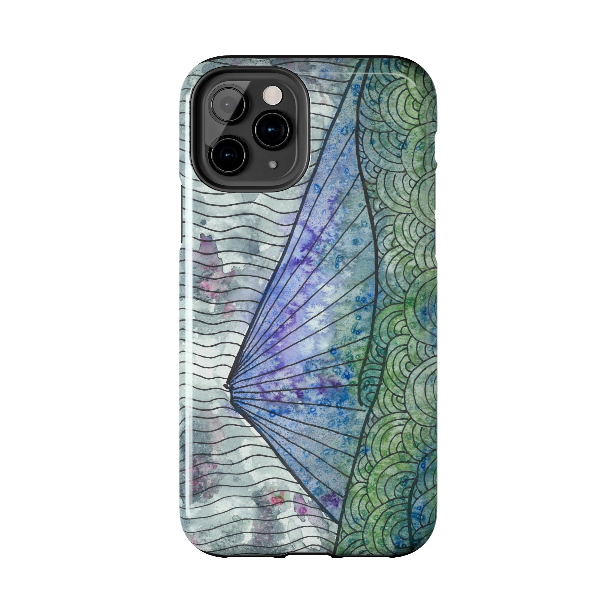 Tough Phone Case - All iPhones and Samsung Galaxys - Exciting Abstract Design #90 Rtanj Pyramid - Serbia