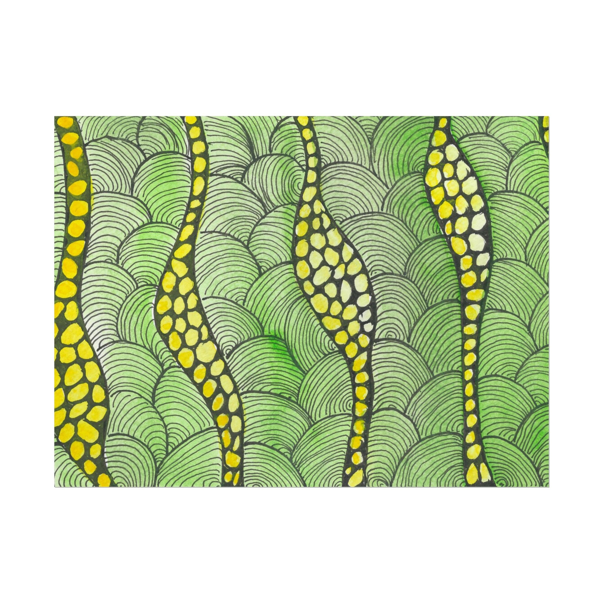 Large Colourful Wall Art, Posters & Prints, For Office, Bedroom or Living Room, or Special Gift #13 Watcha Thinking