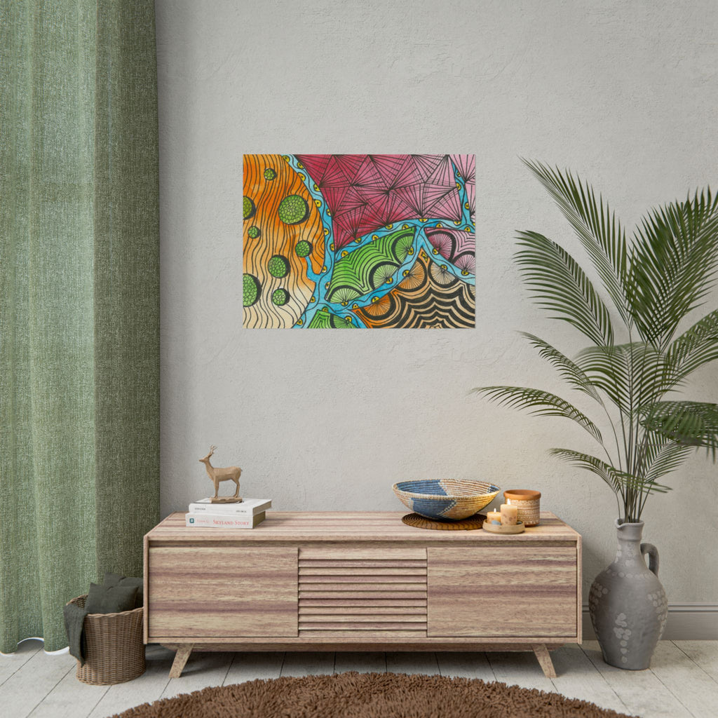 Large Colourful Wall Art, Posters & Prints, For Office, Bedroom or Living Room, or Special Gift #11 Today's The Day