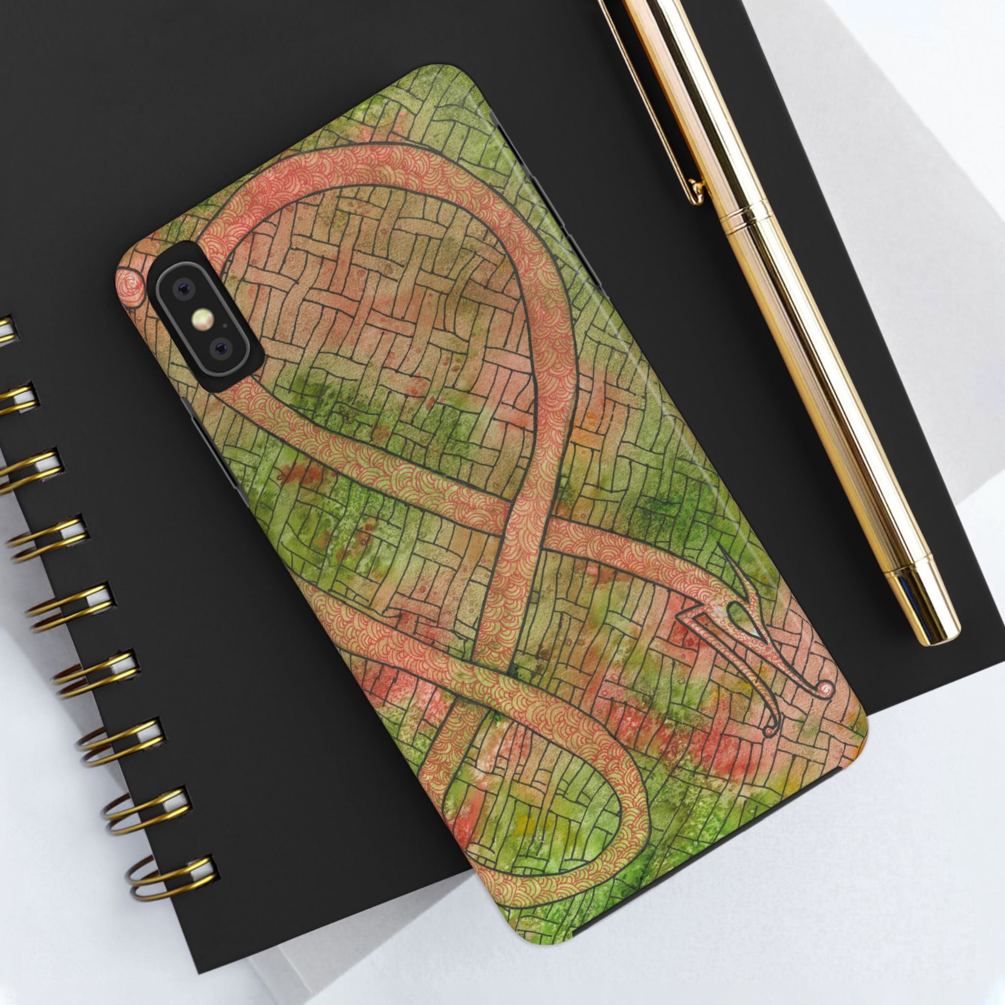 Tough Phone Case - All iPhones and Samsung Galaxys - Exciting Abstract Design #57 Celtic Flavours