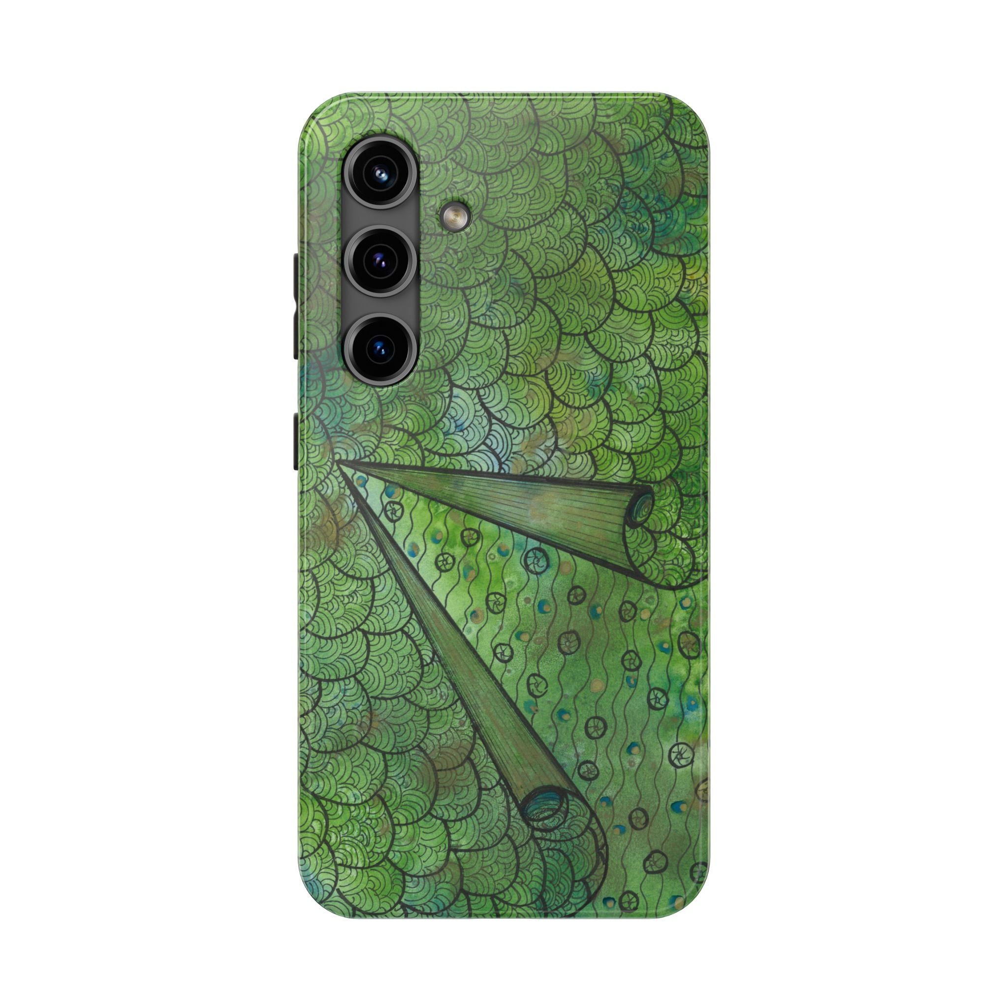 Tough Phone Case - All iPhones and Samsung Galaxys - Exciting Abstract Design #69 New Horizons