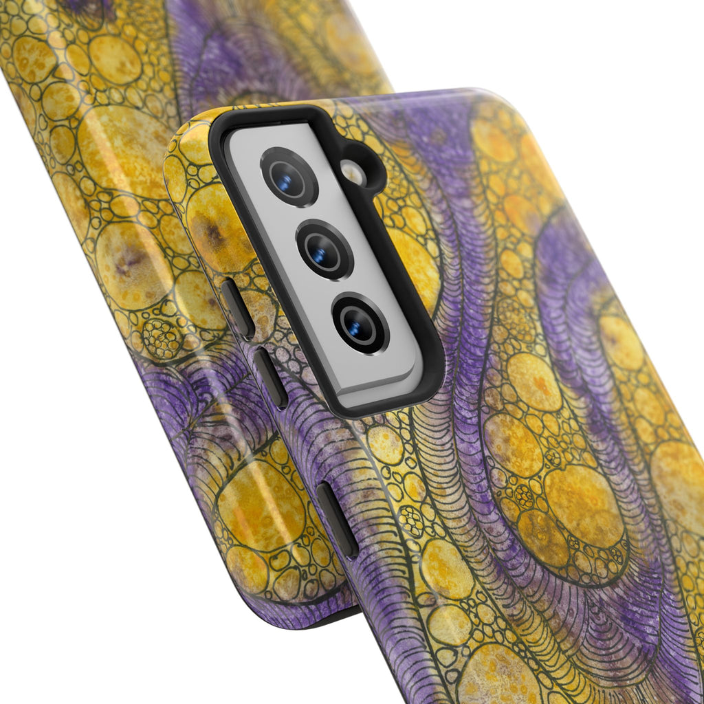 Tough Phone Case - All iPhones and Samsung Galaxys - Exciting Abstract Design #64 Is Now A Good Time?