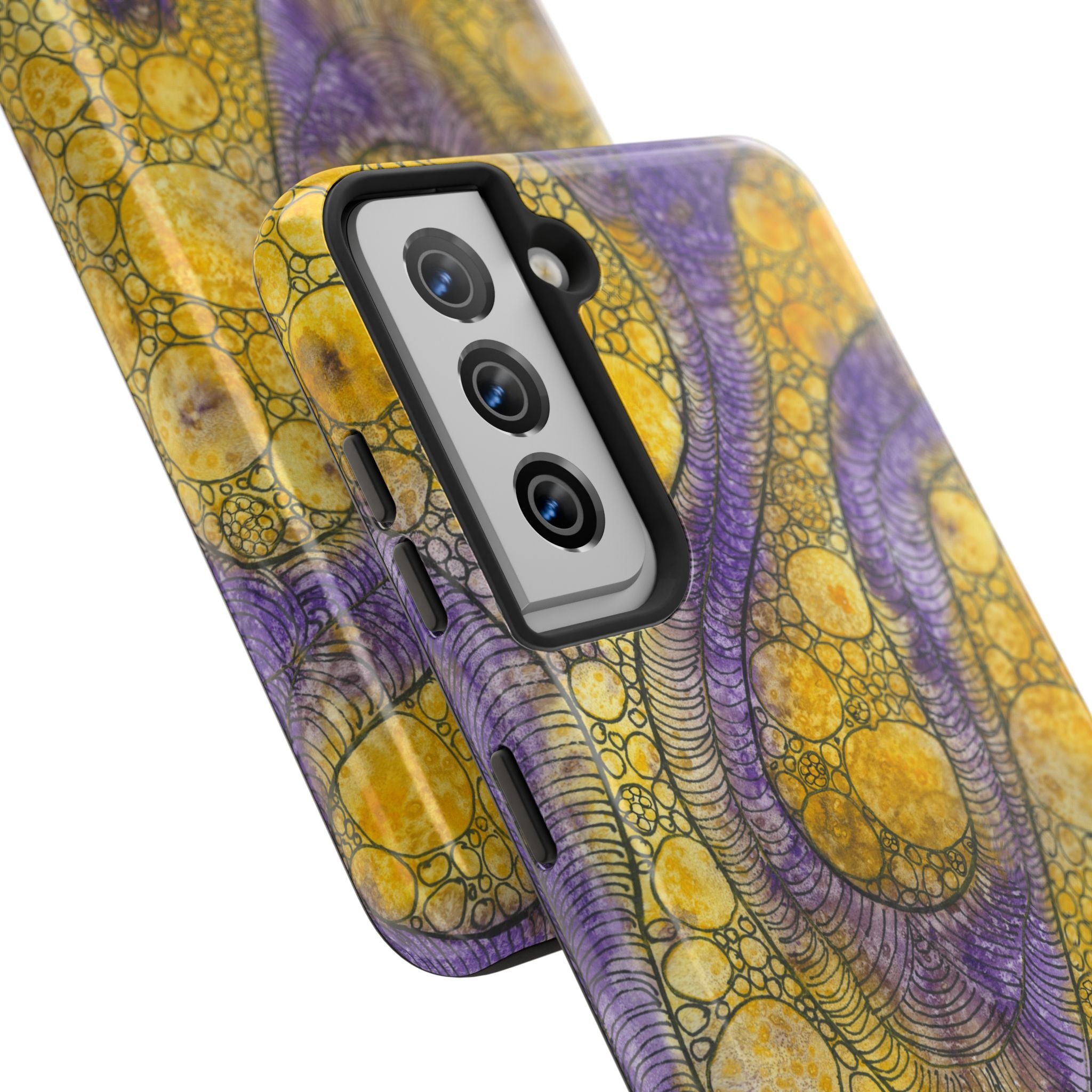 Tough Phone Case - All iPhones and Samsung Galaxys - Exciting Abstract Design #64 Is Now A Good Time?