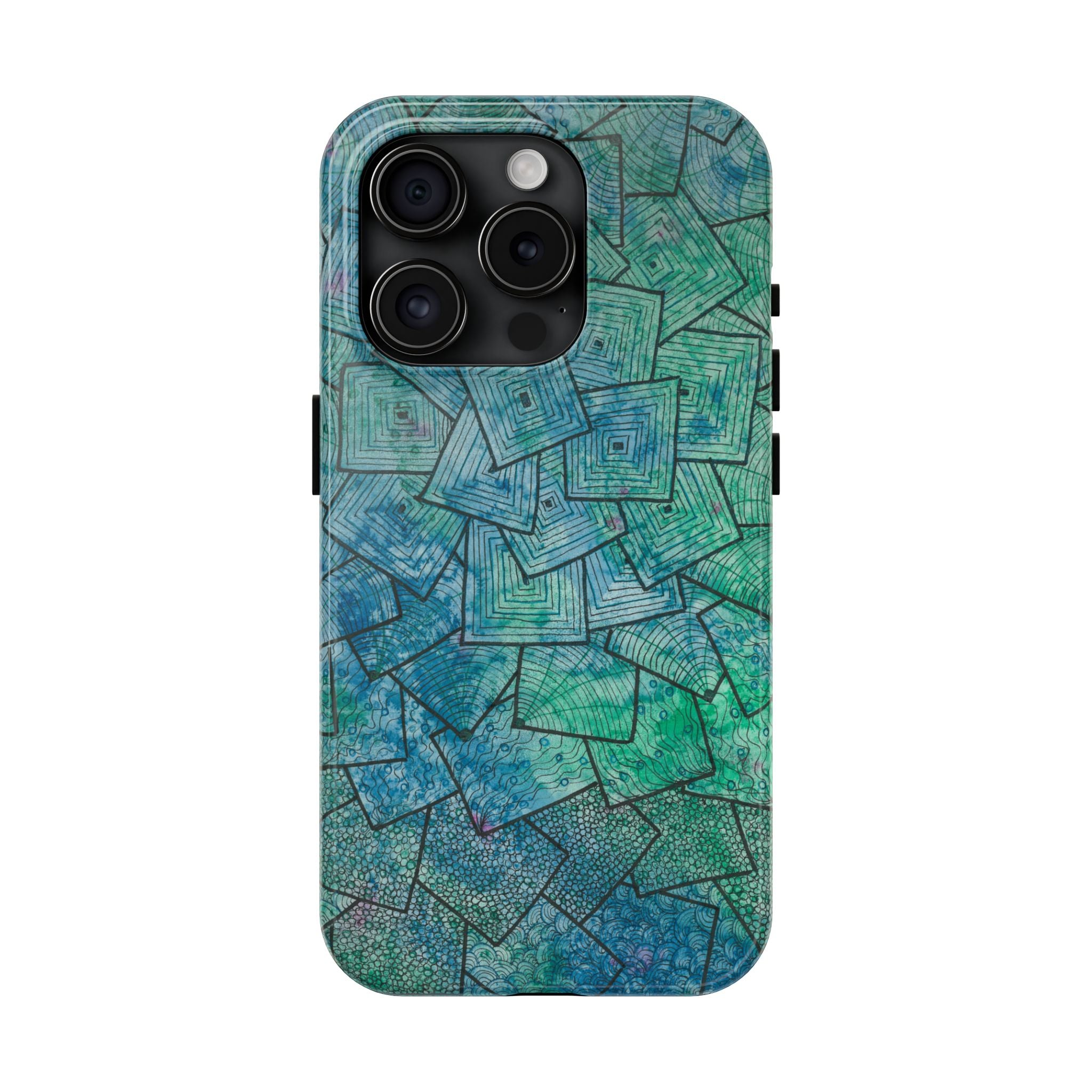 Tough Phone Case - All iPhones and Samsung Galaxys - Exciting Abstract Design #65 And The Answer Is