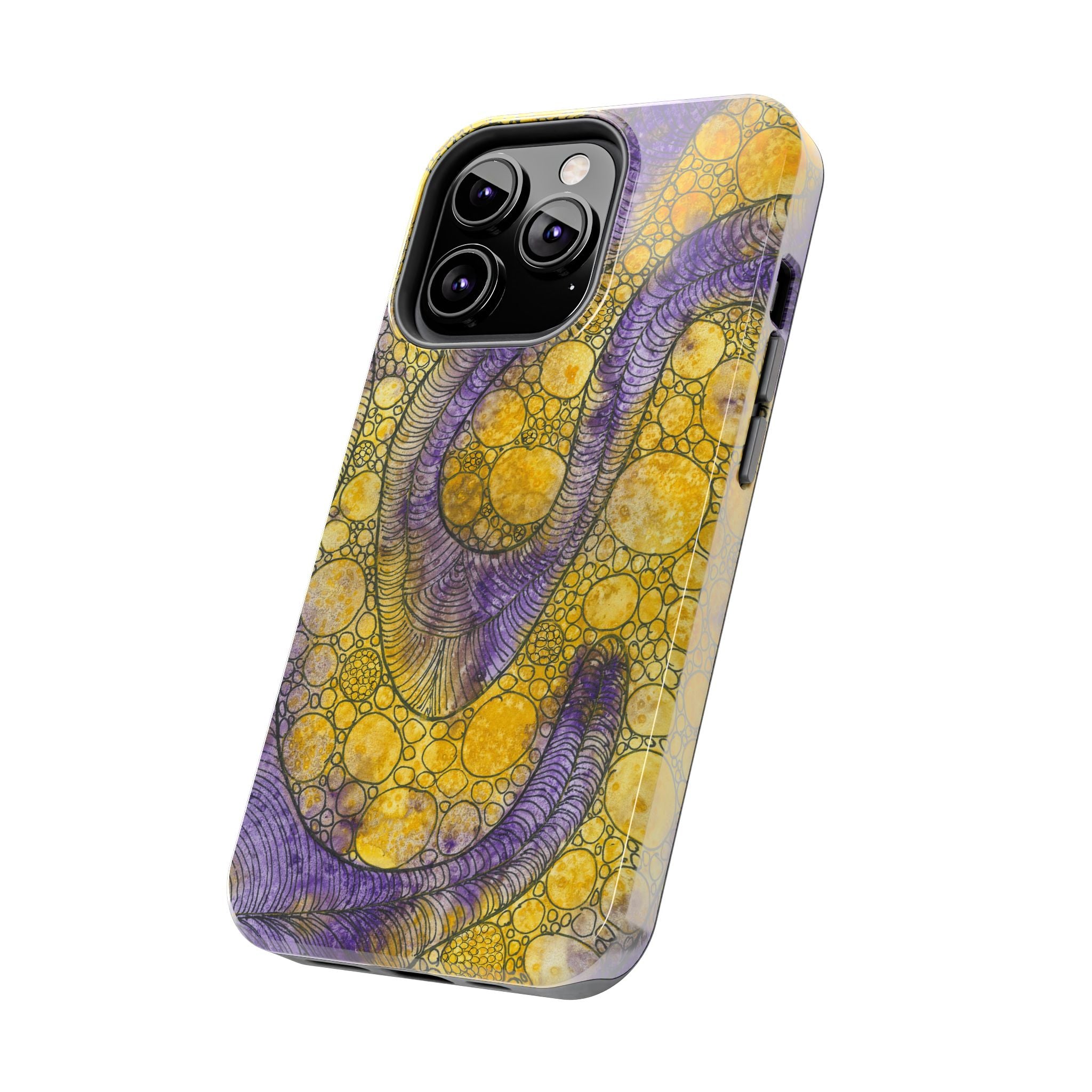 Tough Phone Case - All iPhones and Samsung Galaxys - Exciting Abstract Design #64 Is Now A Good Time?