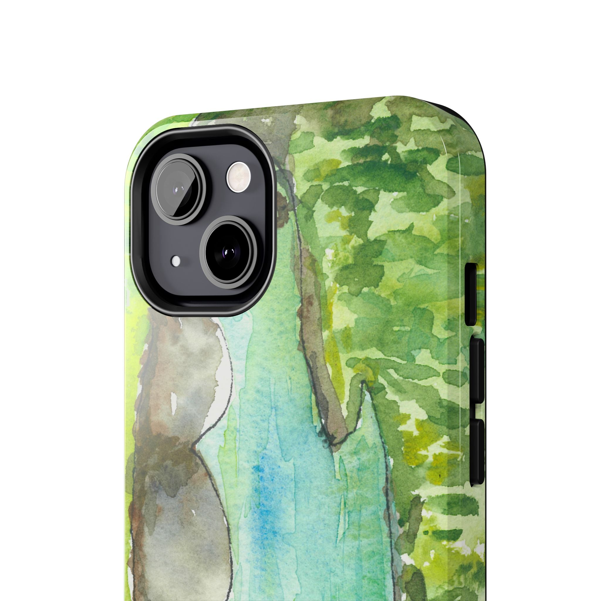 Tough Phone Case - All iPhones and Samsung Galaxys - Exciting Abstract Design #88 Tara River - Montenegro