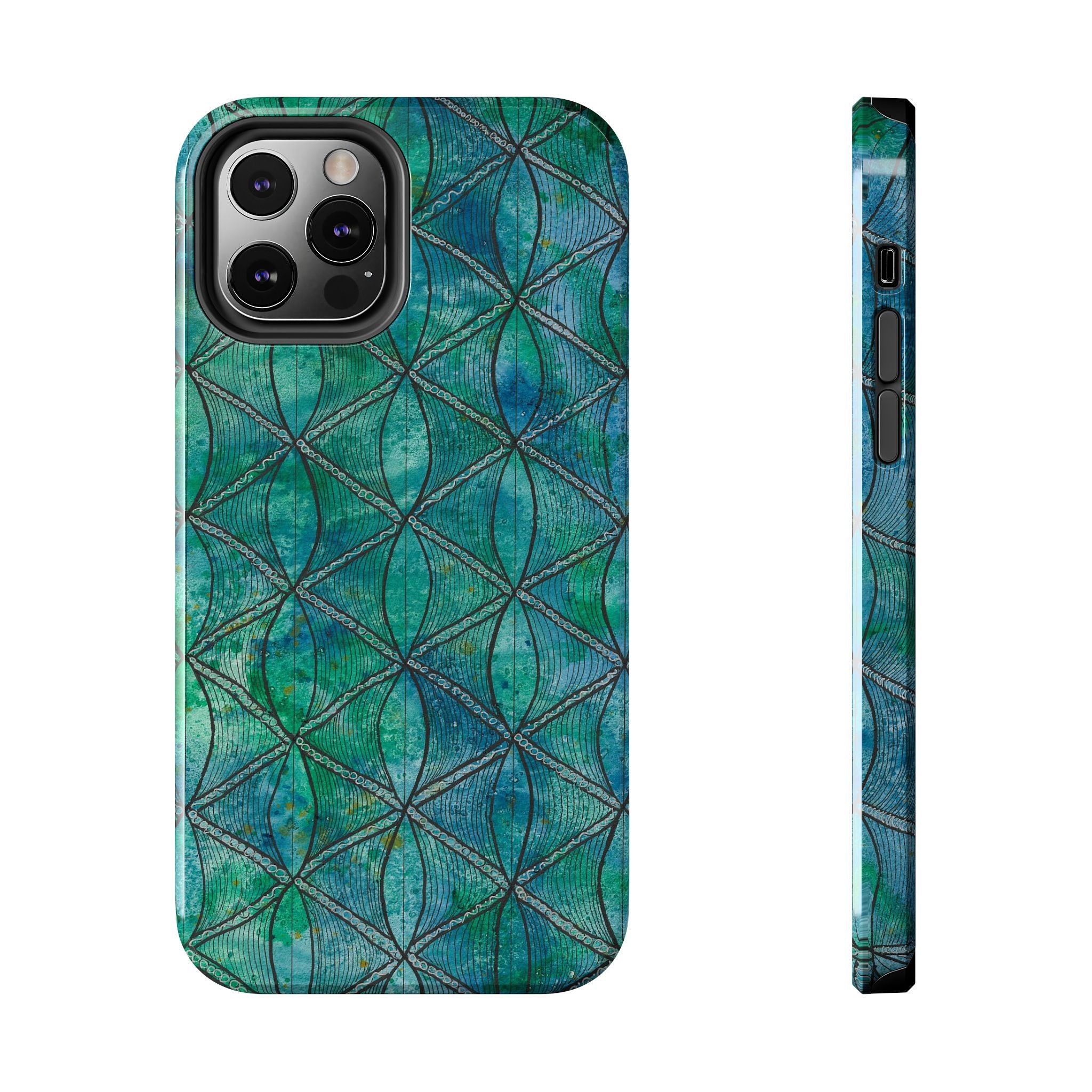 Tough Phone Case - All iPhones and Samsung Galaxys - Exciting Abstract Design #58 How's the Serenity