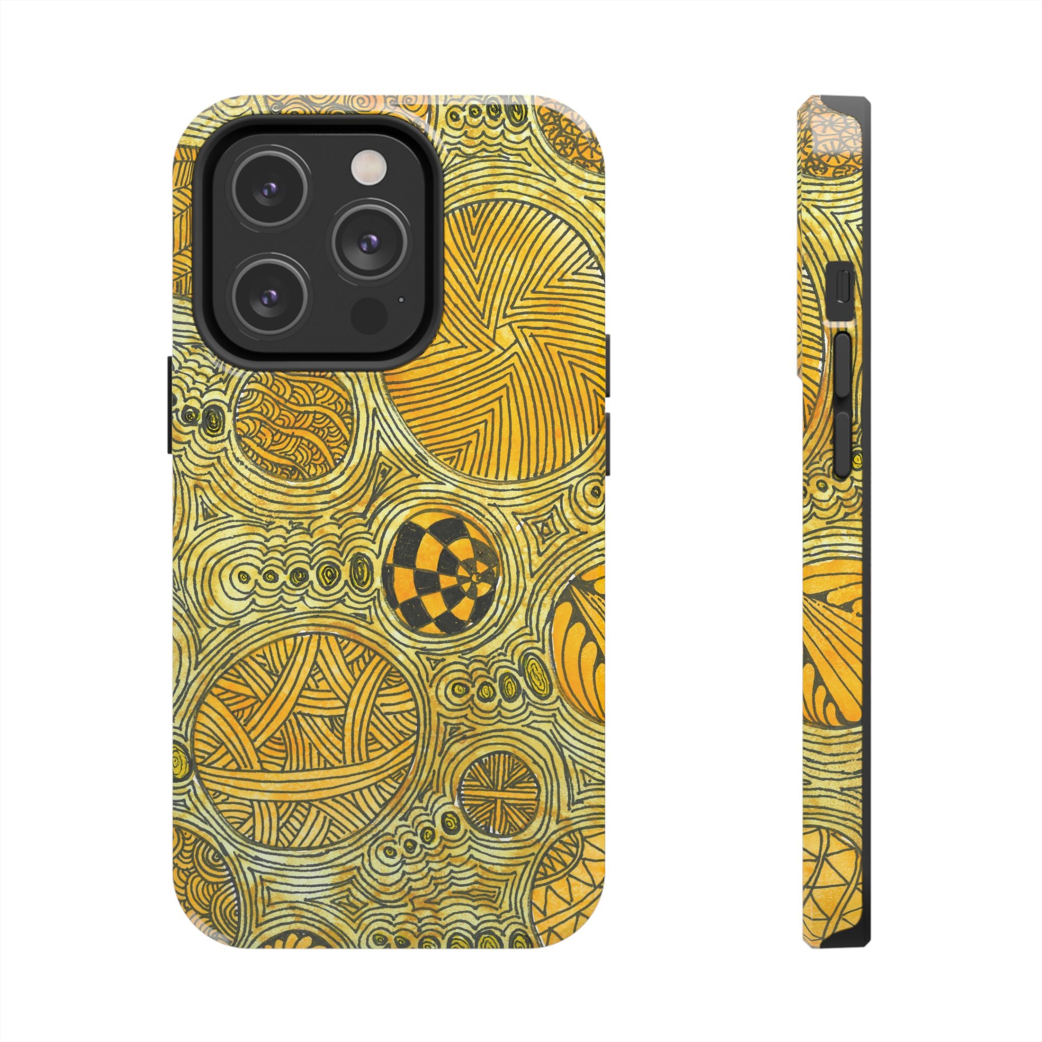 Tough Phone Case - All iPhones and Samsung Galaxys - Exciting Abstract Design #38 The Conversationalist