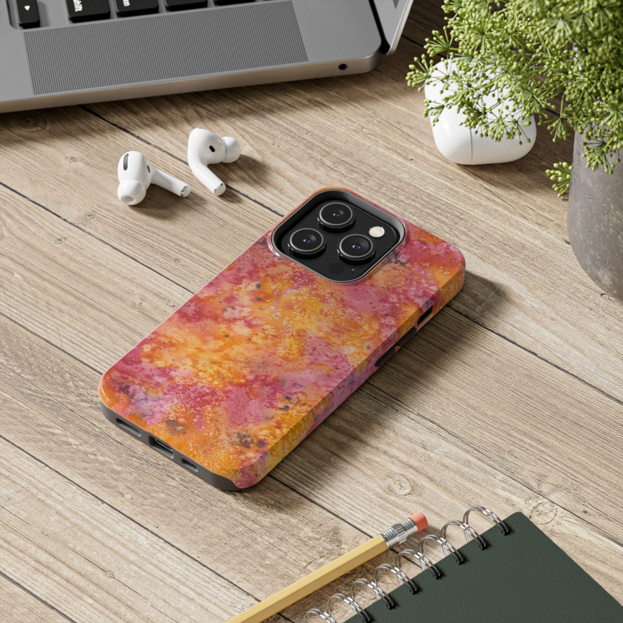 Tough Phone Case - All iPhones and Samsung Galaxys - Exciting Abstract Design #54 Heaven Can Wait