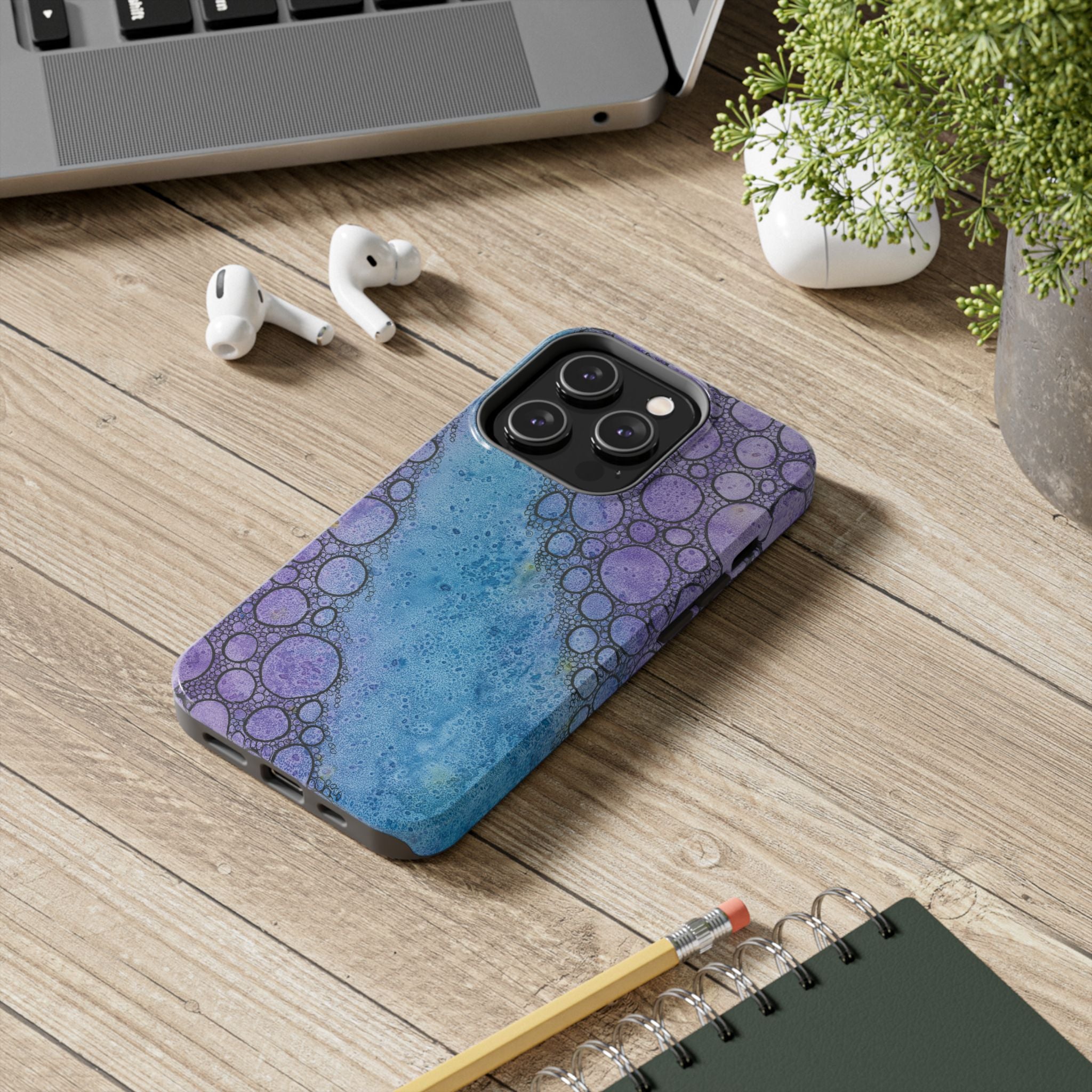 Tough Phone Case - All iPhones and Samsung Galaxys - Exciting Abstract Design #66 Beam Me Up Scotty