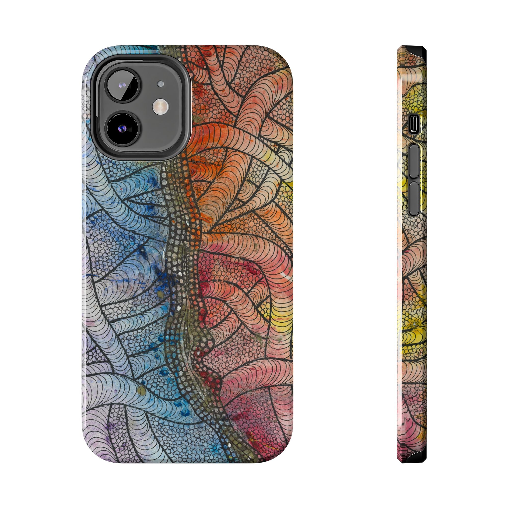 Tough Phone Case - All iPhones and Samsung Galaxys - Exciting Abstract Design #72 After The End