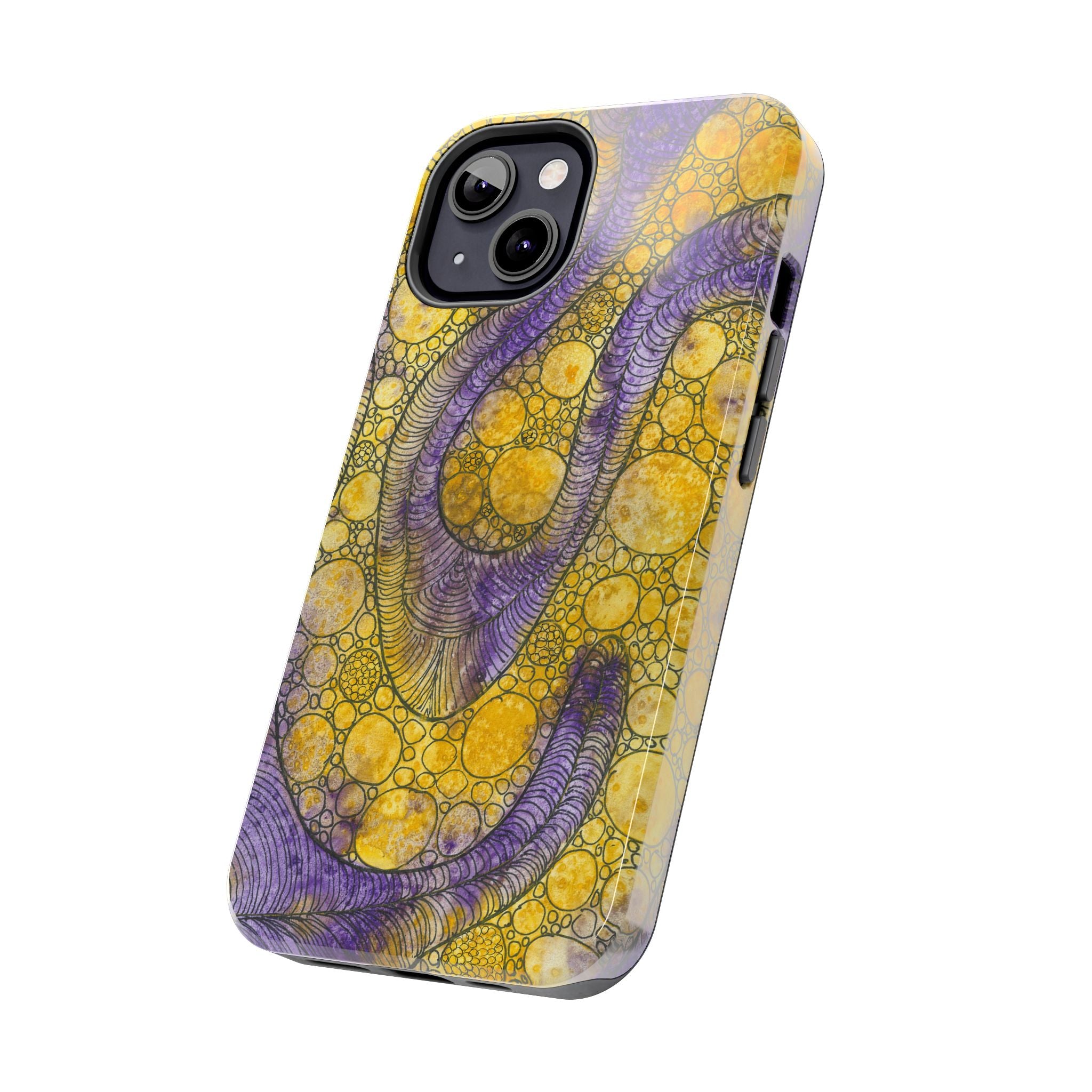 Tough Phone Case - All iPhones and Samsung Galaxys - Exciting Abstract Design #64 Is Now A Good Time?