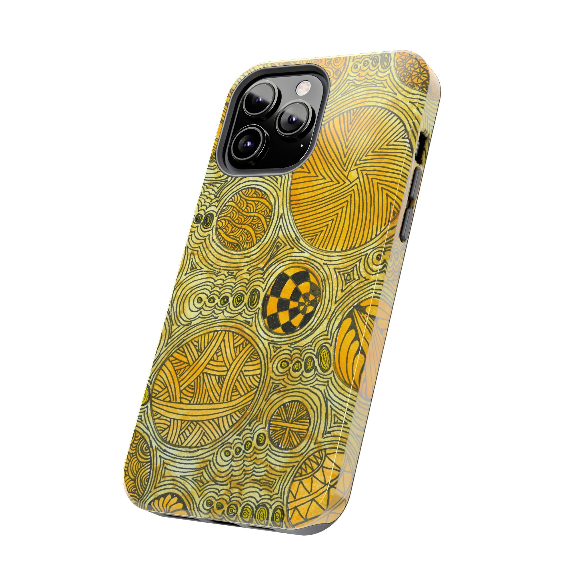 Tough Phone Case - All iPhones and Samsung Galaxys - Exciting Abstract Design #38 The Conversationalist