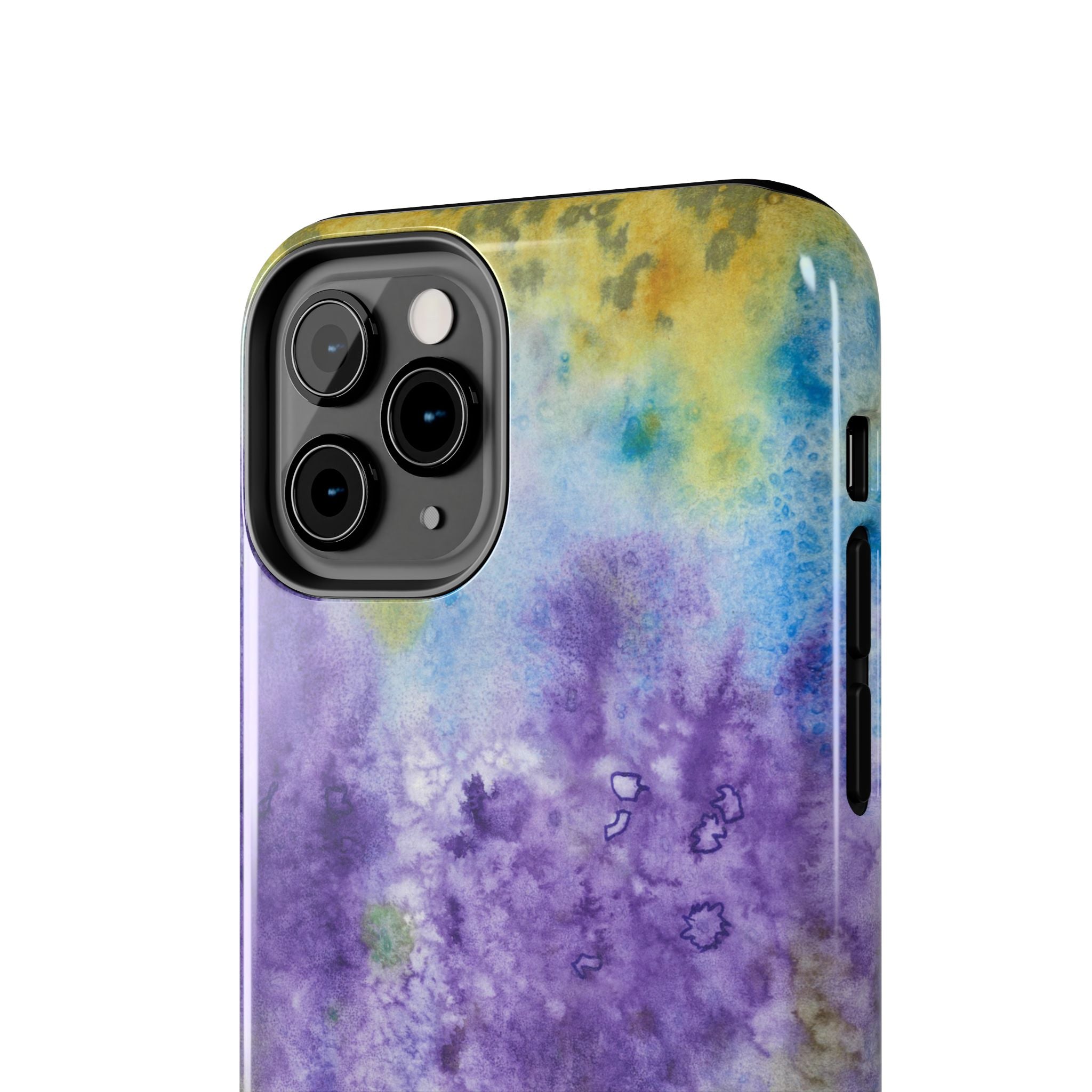 Tough Phone Case - All iPhones and Samsung Galaxys - Exciting Abstract Design #74 Lavender Fields