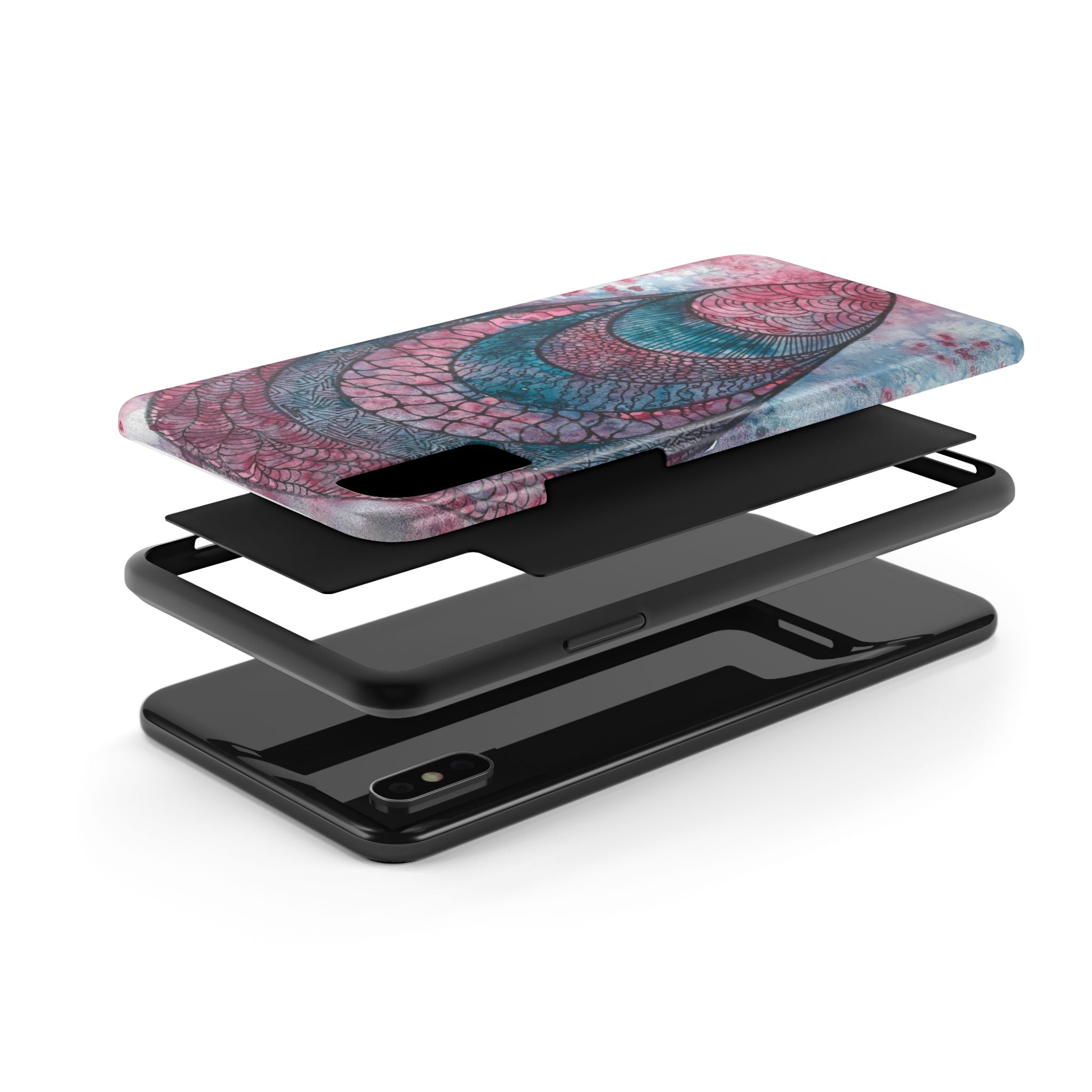 Tough Phone Case - All iPhones and Samsung Galaxys - Exciting Abstract Design #92 The Goddess Lives