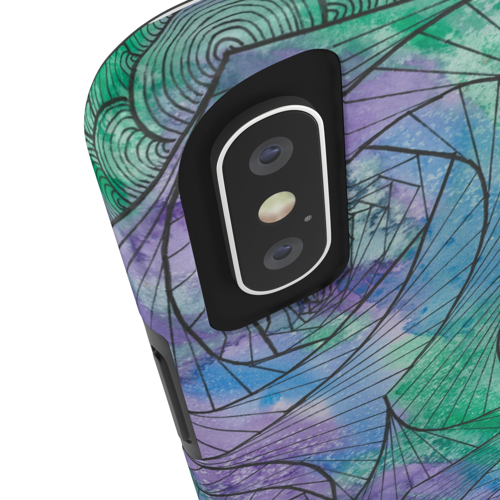 Tough Phone Case - All iPhones and Samsung Galaxys - Exciting Abstract Design  #50 If Not Now When