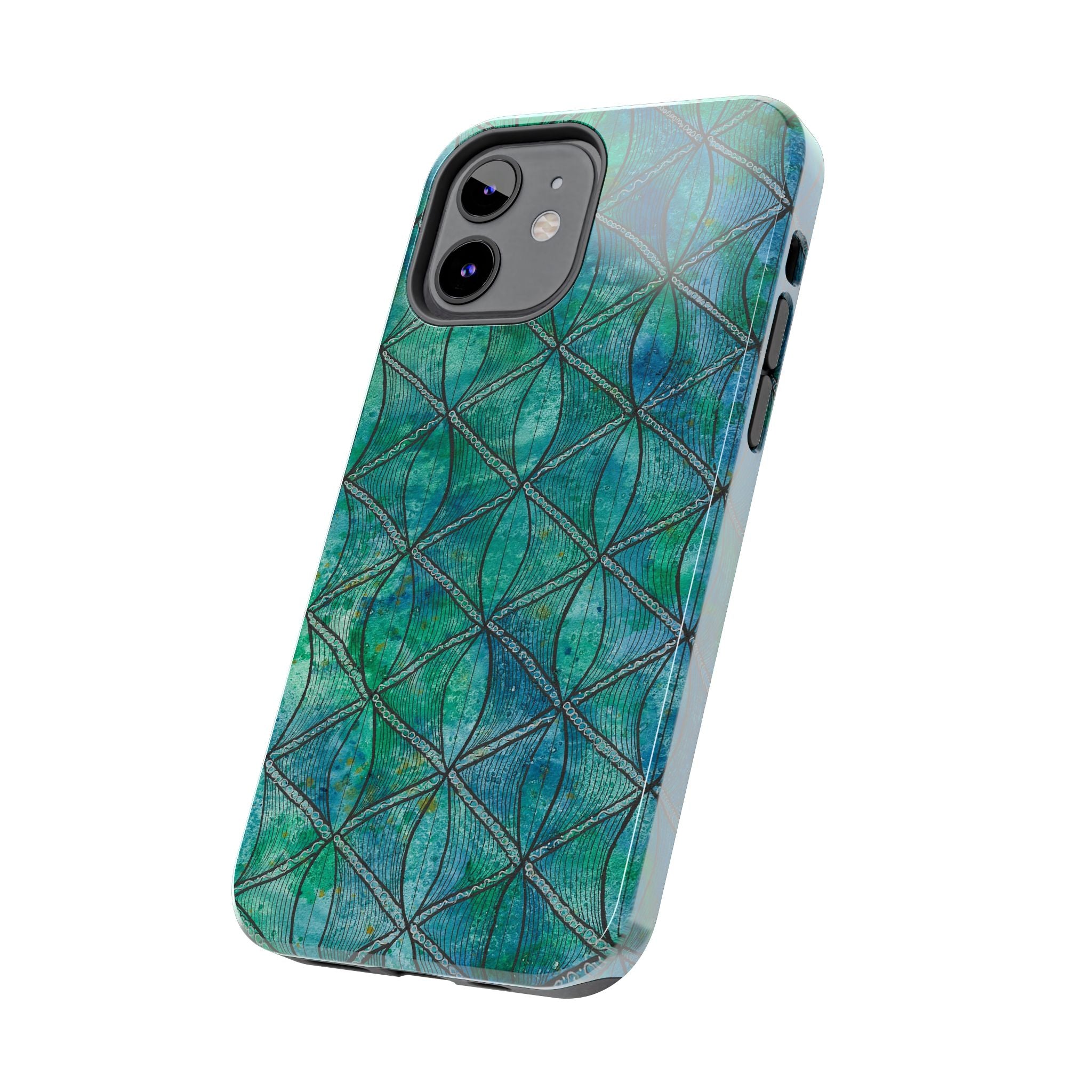 Tough Phone Case - All iPhones and Samsung Galaxys - Exciting Abstract Design #58 How's the Serenity
