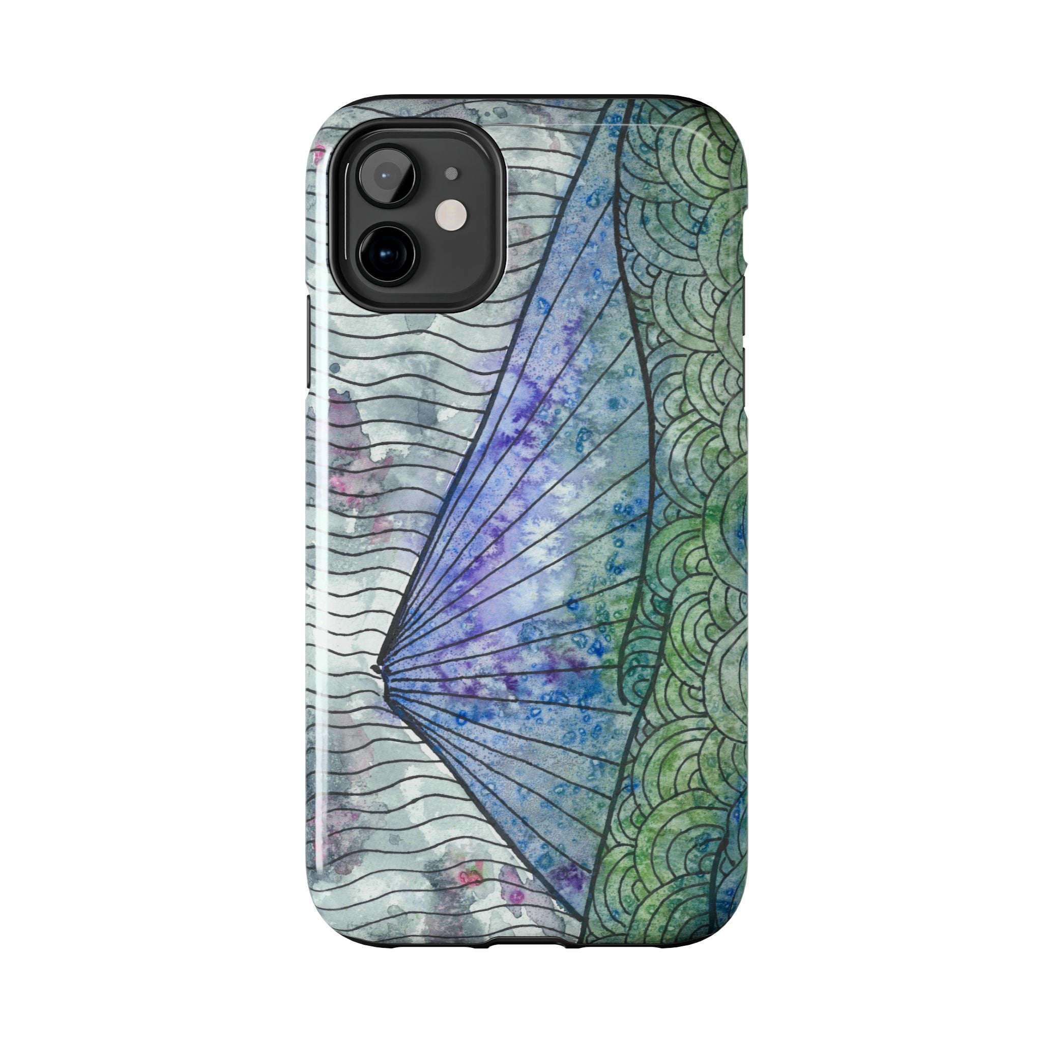 Tough Phone Case - All iPhones and Samsung Galaxys - Exciting Abstract Design #90 Rtanj Pyramid - Serbia