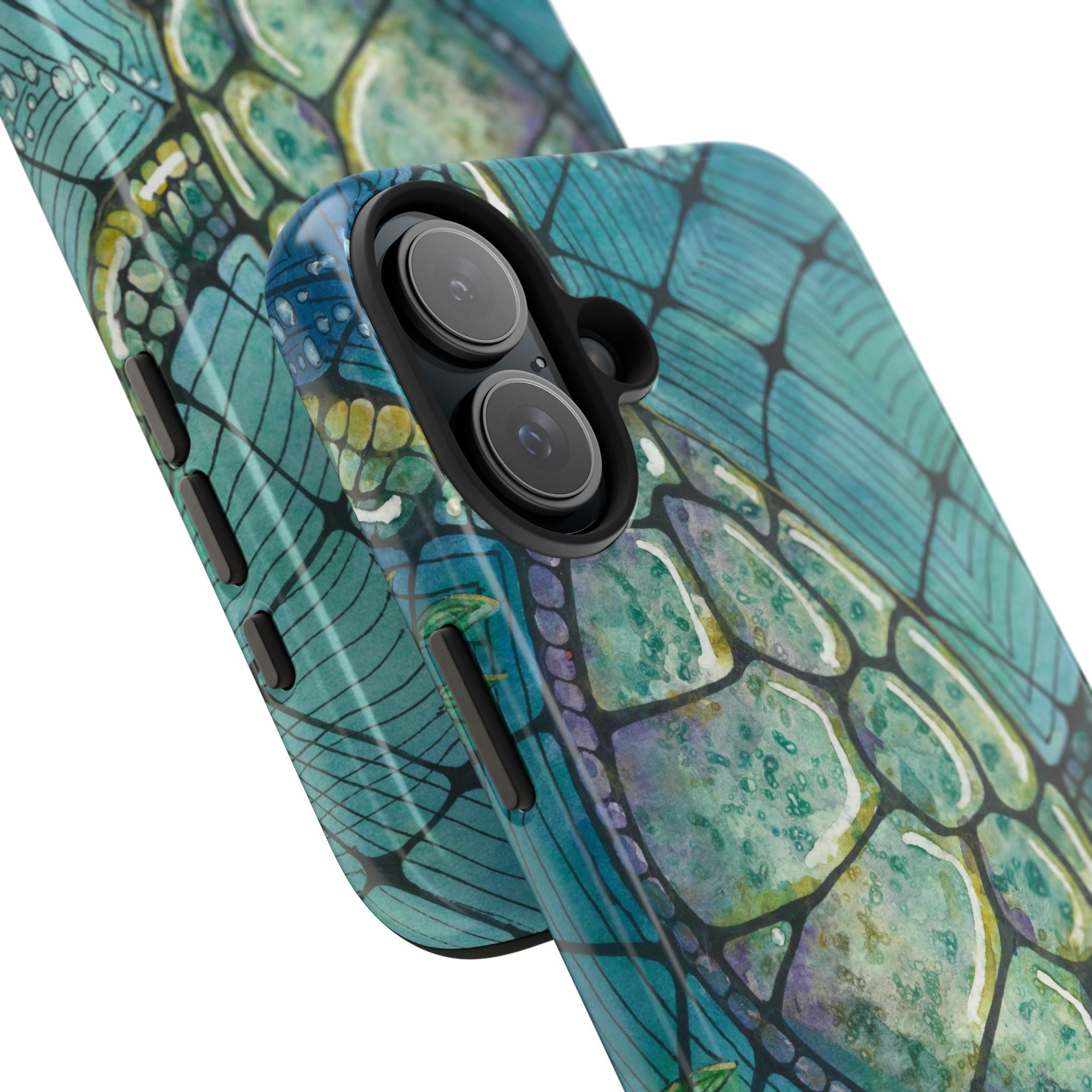 Tough Phone Case - All iPhones and Samsung Galaxys - Exciting Abstract Design #73 Turtling Along