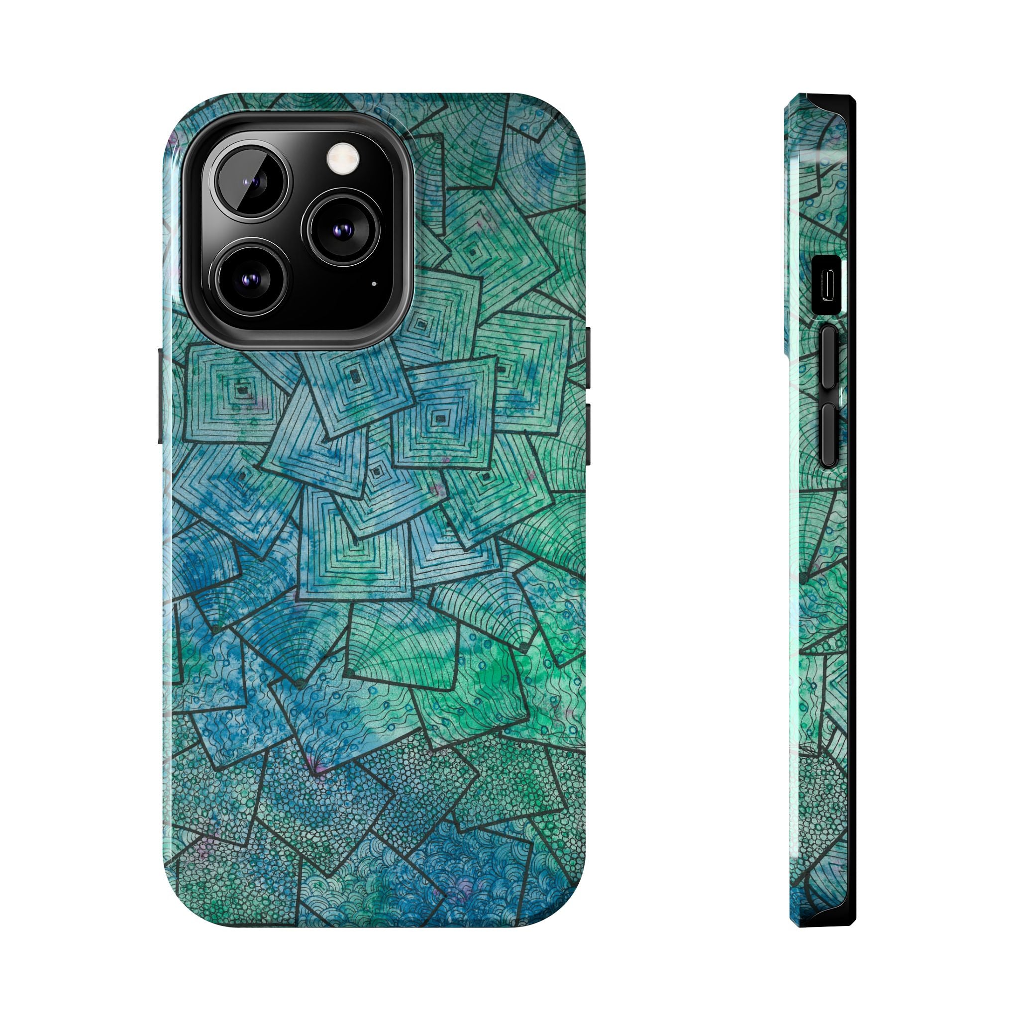 Tough Phone Case - All iPhones and Samsung Galaxys - Exciting Abstract Design #65 And The Answer Is
