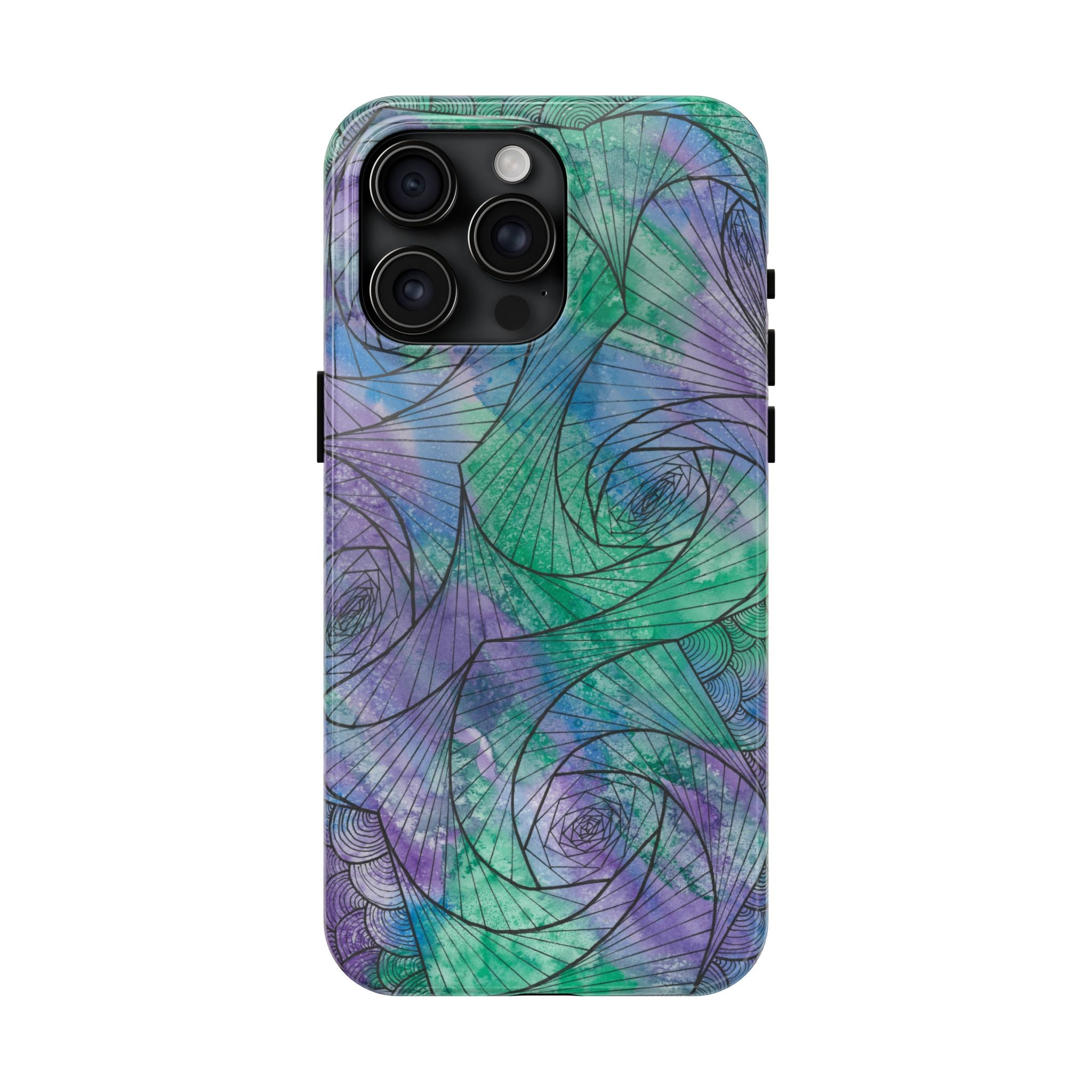 Tough Phone Case - All iPhones and Samsung Galaxys - Exciting Abstract Design  #50 If Not Now When