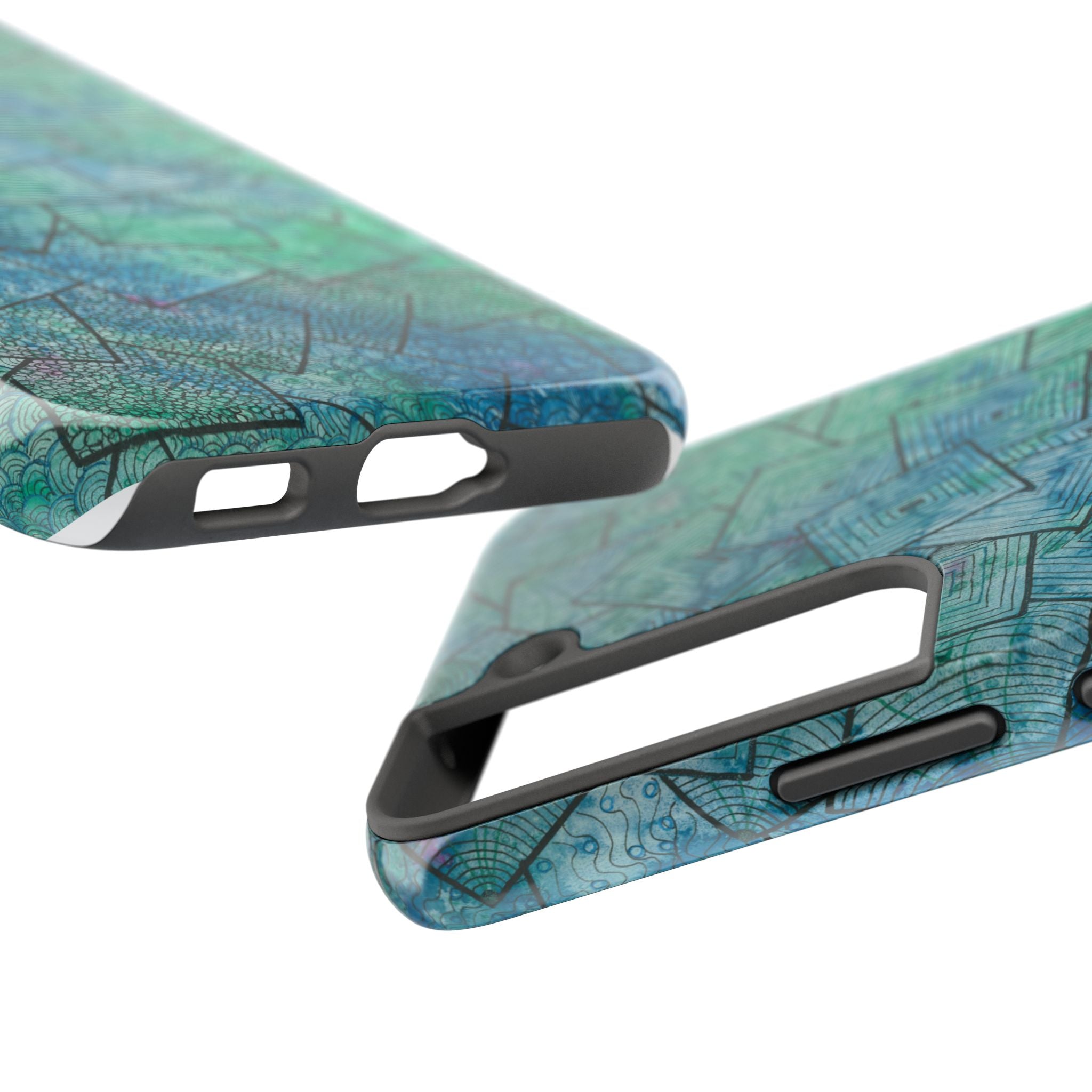 Tough Phone Case - All iPhones and Samsung Galaxys - Exciting Abstract Design #65 And The Answer Is