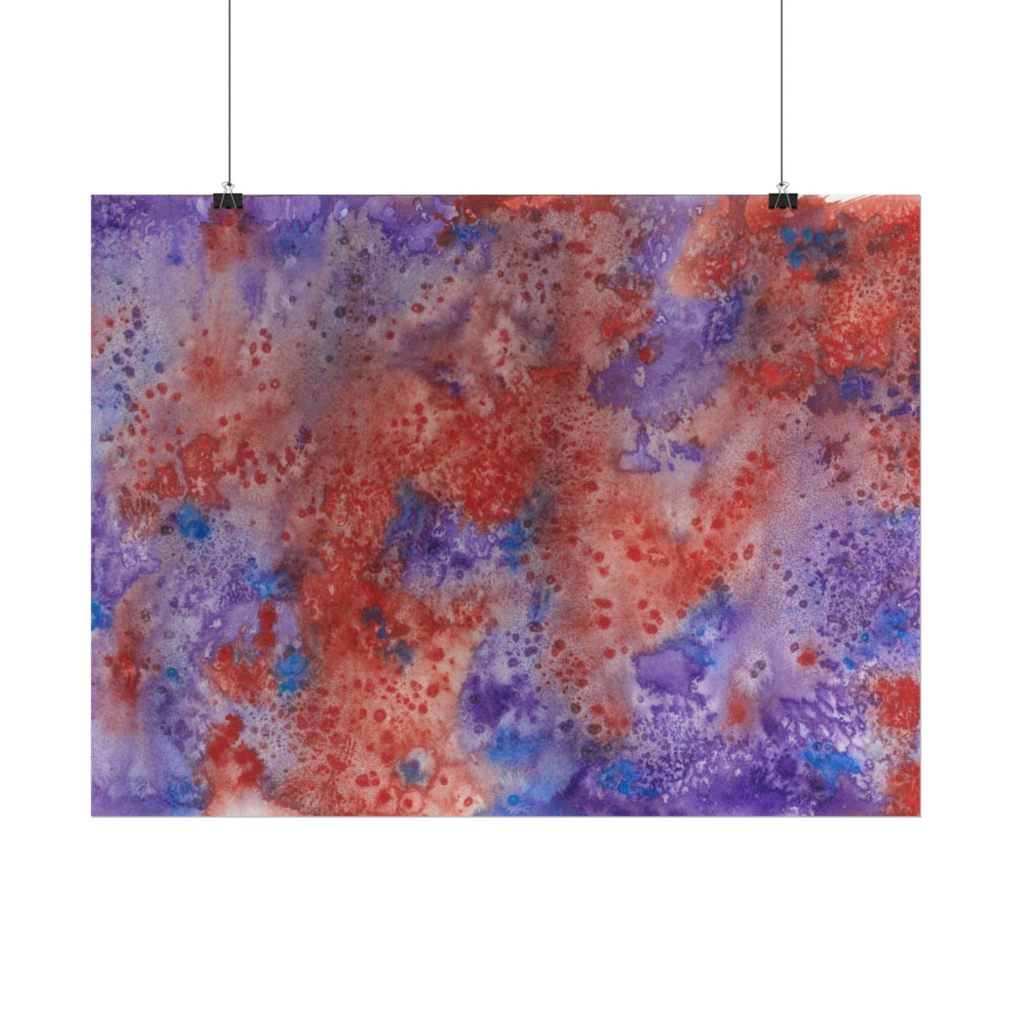 Large Colourful Wall Art, Posters & Prints, For Office, Bedroom or Living Room, or Special Gift #51 In The Beginning
