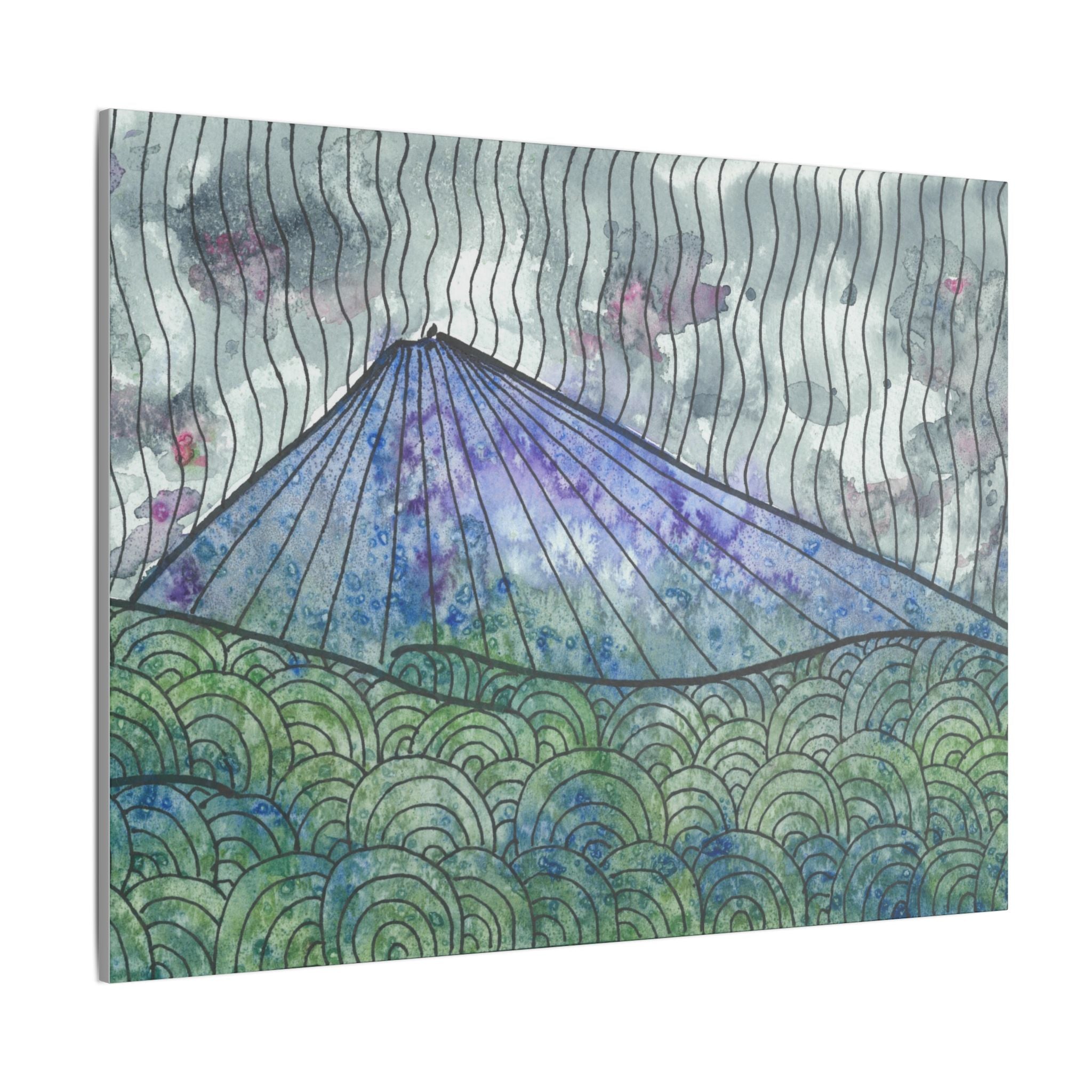 Large Colourful Wall Art, Canvas Prints, For Office, Bedroom or Living Room, or Special Gift #90 Rtanj Pyramid - Serbia