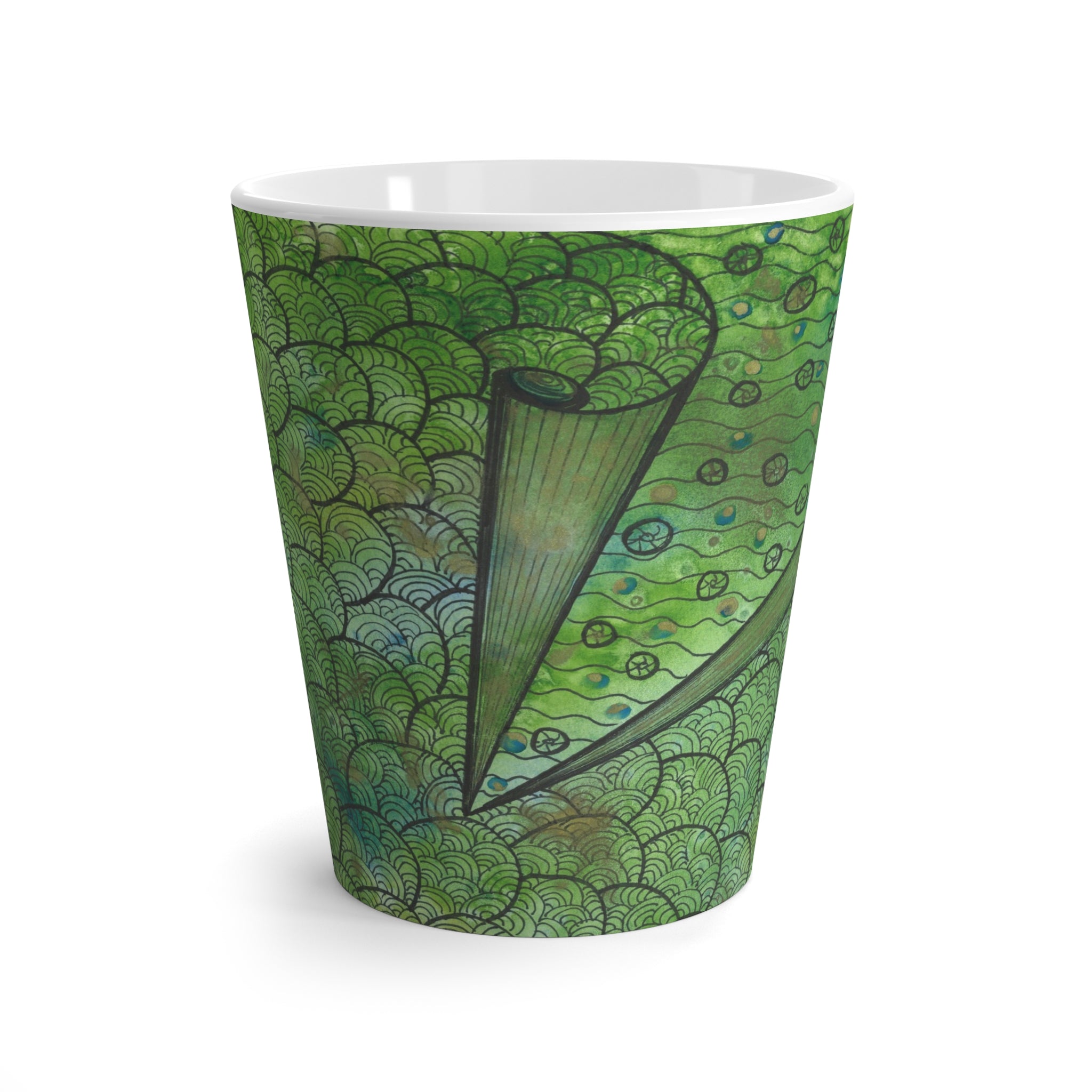 Coffee Mugs and Cups. Colourful Abstract Designs. Perfect for Home, Office or Special Gift #69 New Horizons