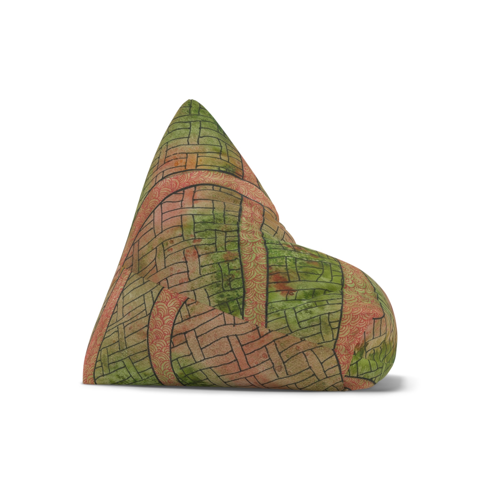 Bean Bag Chair Covers For Indoor & Outdoor - 2 Sizes - Exciting Abstract Design #57 Celtic Flavours