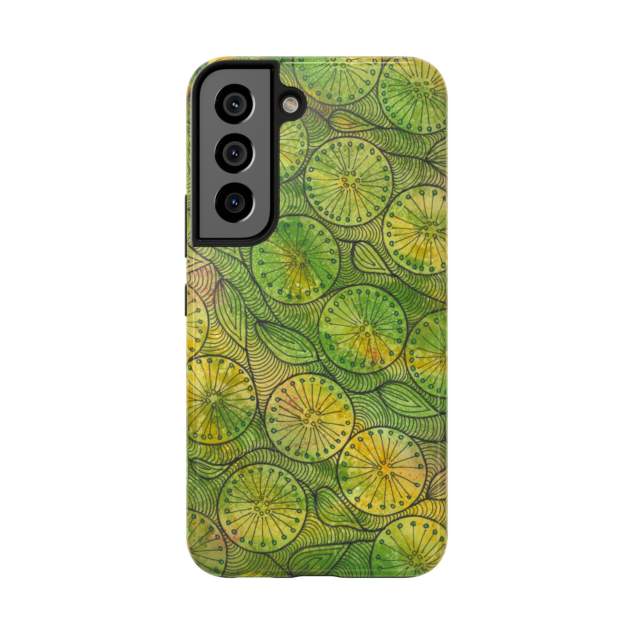 Tough Phone Case - All iPhones and Samsung Galaxys - Exciting Abstract Design #63 Margarita Mondays