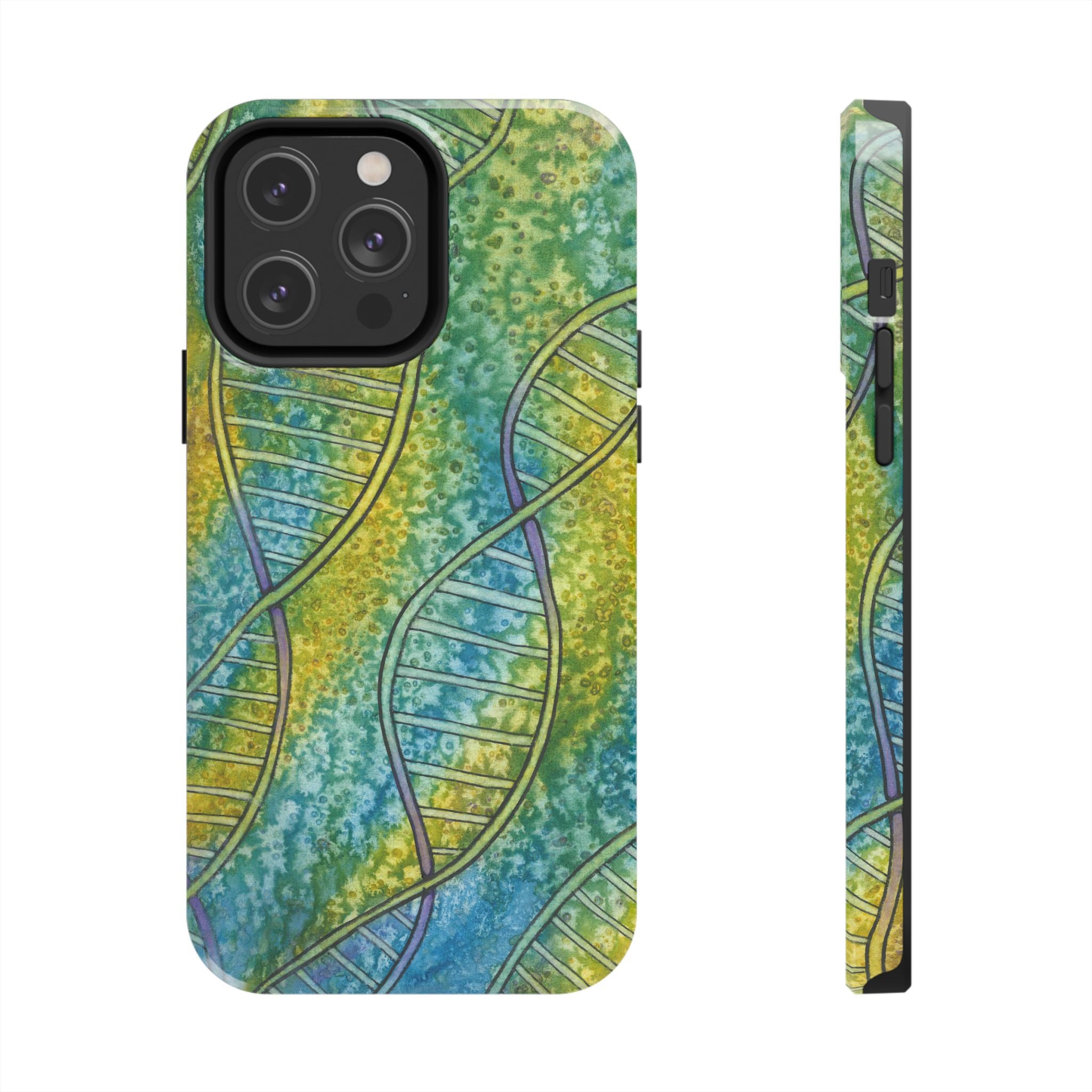 Tough Phone Case - All iPhones and Samsung Galaxys - Exciting Abstract Design #99 Crop of DNA