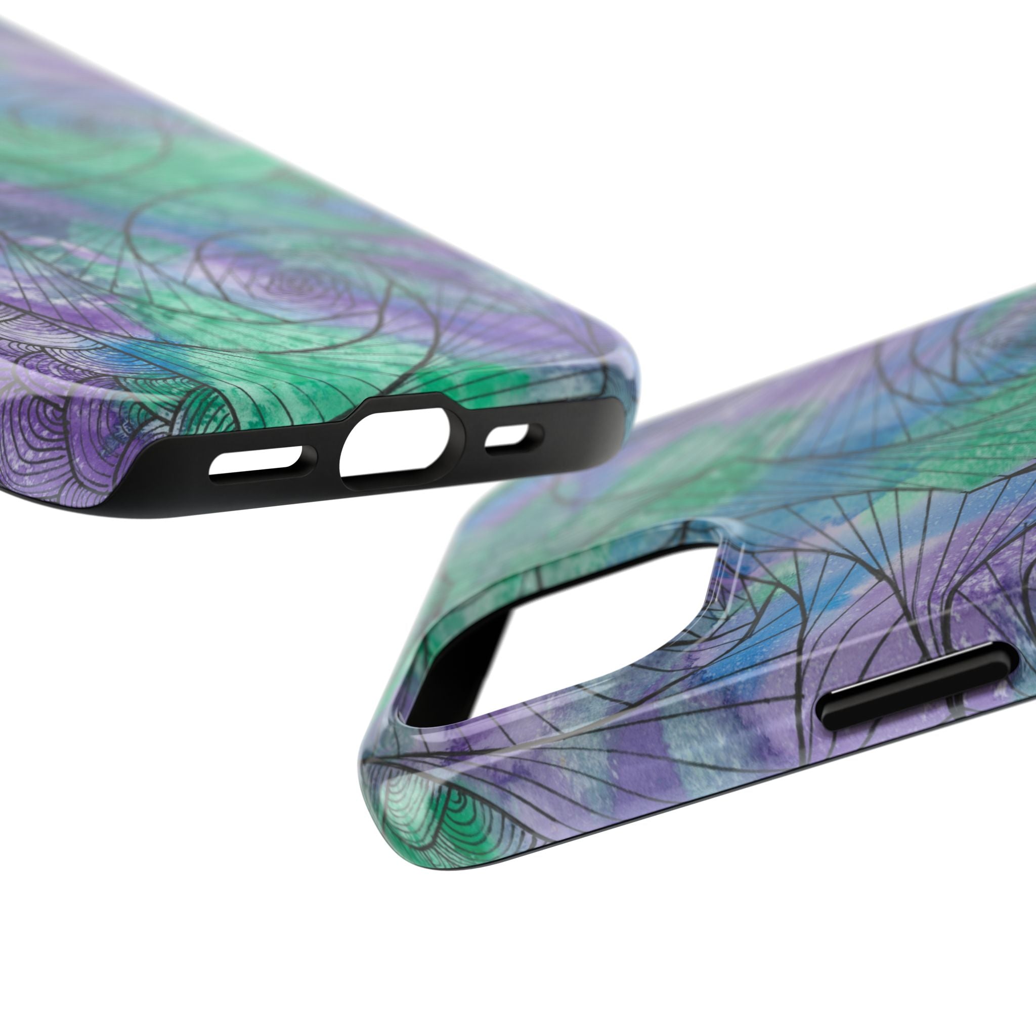 Tough Phone Case - All iPhones and Samsung Galaxys - Exciting Abstract Design  #50 If Not Now When