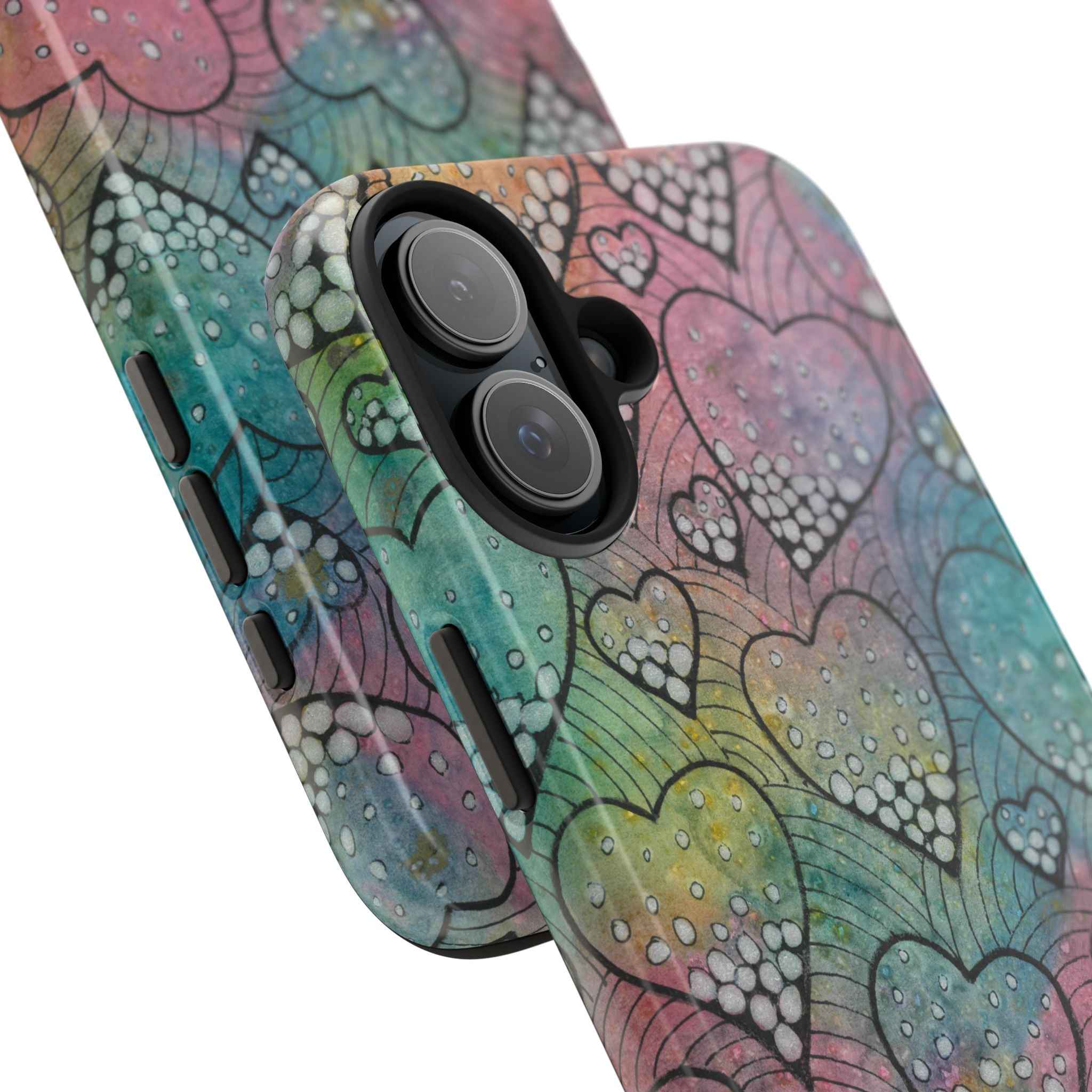 Tough Phone Case - All iPhones and Samsung Galaxys - Exciting Abstract Design #97 What's Love Got To Do With It