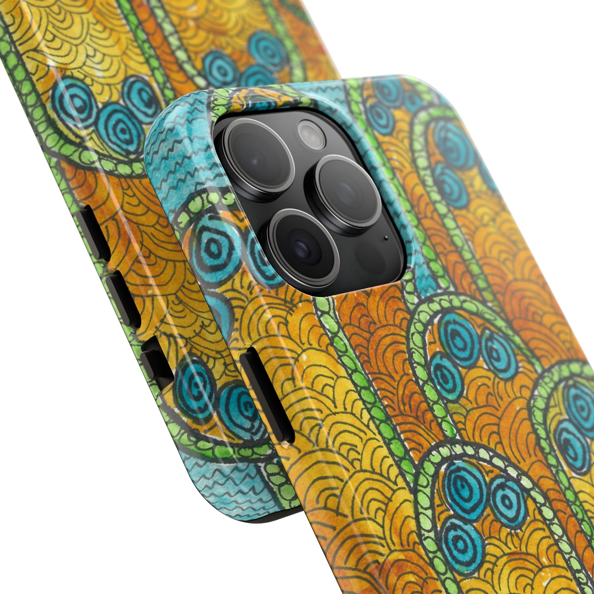 Tough Phone Case - All iPhones and Samsung Galaxys - Exciting Abstract Design #87 Belgrade Impressions - Serbia