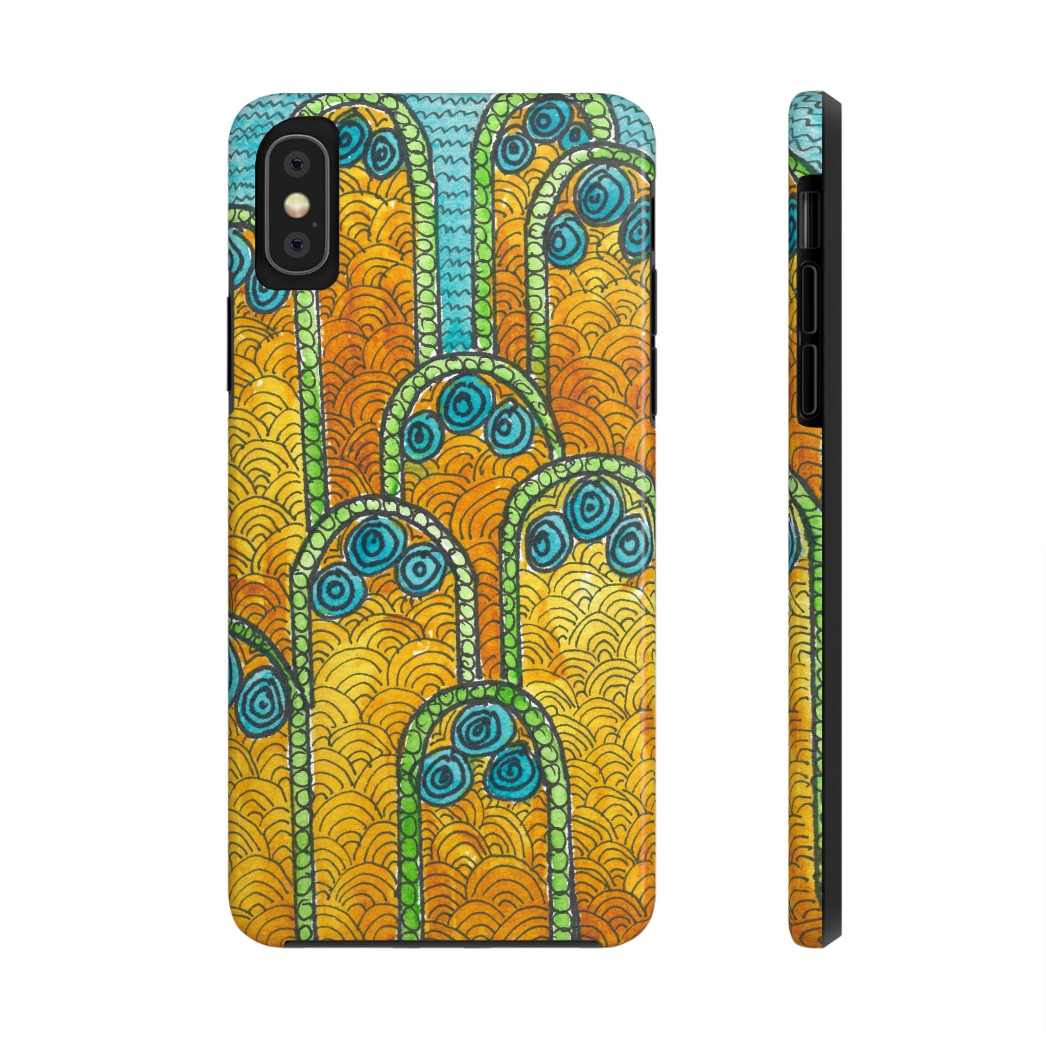 Tough Phone Case - All iPhones and Samsung Galaxys - Exciting Abstract Design #87 Belgrade Impressions - Serbia